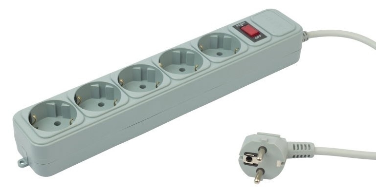 Сетевой фильтр PC Pet AP01006-1.8-GR (5 розеток), GreyAP01006-1.8-G Сетевой фильтр PC Pet AP01006-1.8-GR (5 розеток), GreyAP01006-1.8-GОснащен надежной, быстродействующей схемой защиты от повышенного напряжения в сети питания, а также от высокочастотных помех и импульсных перенапряжений.