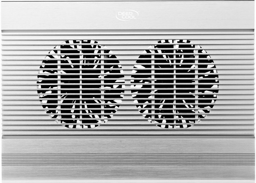 Подставка для ноутбука Deepcool N8, Silver AluminumN8 Подставка для ноутбука Deepcool N8, Silver AluminumN8Превосходный дизайн воздухозаборного отверстия создает оптимальный для охлаждения ноутбука воздушный поток. Алюминиевая панель эффективно рассеивает тепло.