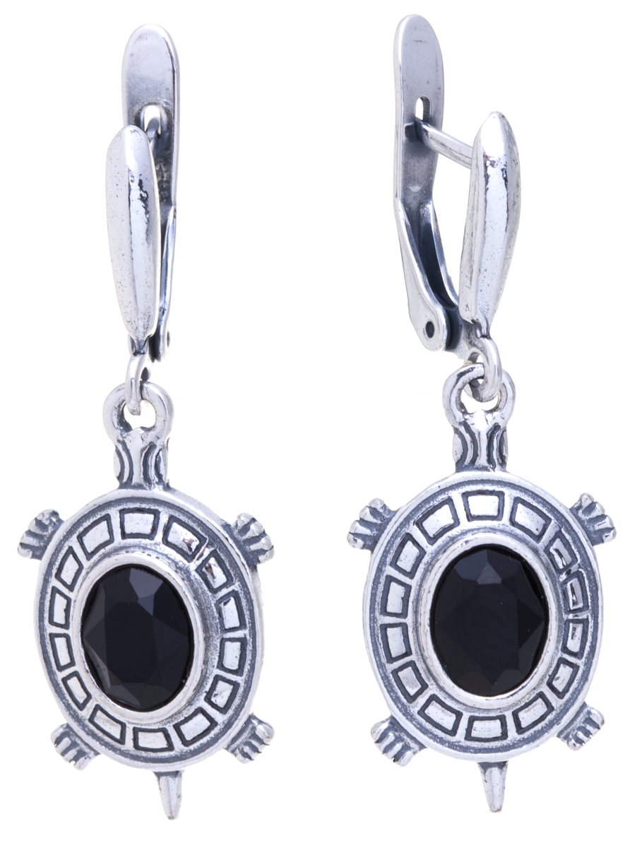 Серьги Jenavi Кассида. Эмис, цвет: серебро, черный. k3453160k3453160 Серьги Jenavi Кассида. Эмис, цвет: серебро, черный. k3453160k3453160Оригинальные серьги Jenavi из коллекции Кассида. Эмис изготовлены из гипоаллергенного ювелирного сплава с покрытием из черненого серебра. Изделие застегивается на английский замок, который надежно зафиксирует серьги. Стильные серьги оформлены вставками из кристаллов Swarovski.