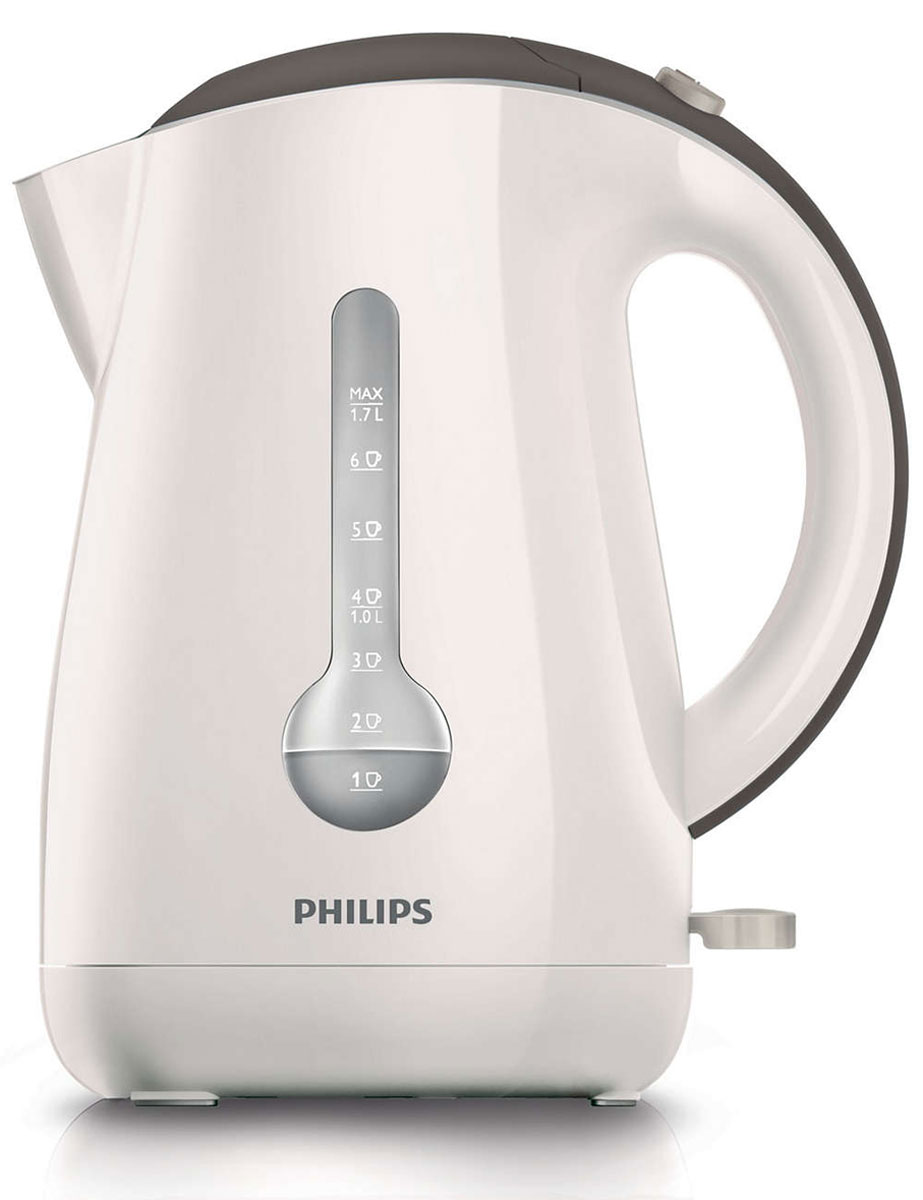 Philips HD4677/50 электрочайникHD4677/50 Philips HD4677/50 электрочайникHD4677/50Уникальный индикатор на 1 чашку позволяет вскипятить в этом стильном чайнике Philips HD4677/50 ровно столько воды, сколько вам нужно, что поможет сэкономить до 66% энергии и снизить негативное влияние на окружающую среду. Беспроводная подставка с поворотом на 360° для удобства использования. Катушка для удобного хранения шнура Шнур оборачивается вокруг основания, что позволяет легко разместить чайник на кухне. Индикатор воды по чашкам позволяет вскипятить столько воды, сколько нужно Если вы кипятите ровно столько воды, сколько нужно, вы экономите до 66% энергии и воды, внося свой вклад в защиту окружающей среды. Широко открывающаяся откидная крышка для удобства наполнения и чистки чайника Широко открывающаяся откидная крышка для удобства наполнения и чистки чайника исключает контакт с паром. Плоский нагревательный элемент для быстрого кипячения воды и легкой чистки Встроенный нагревательный элемент из...