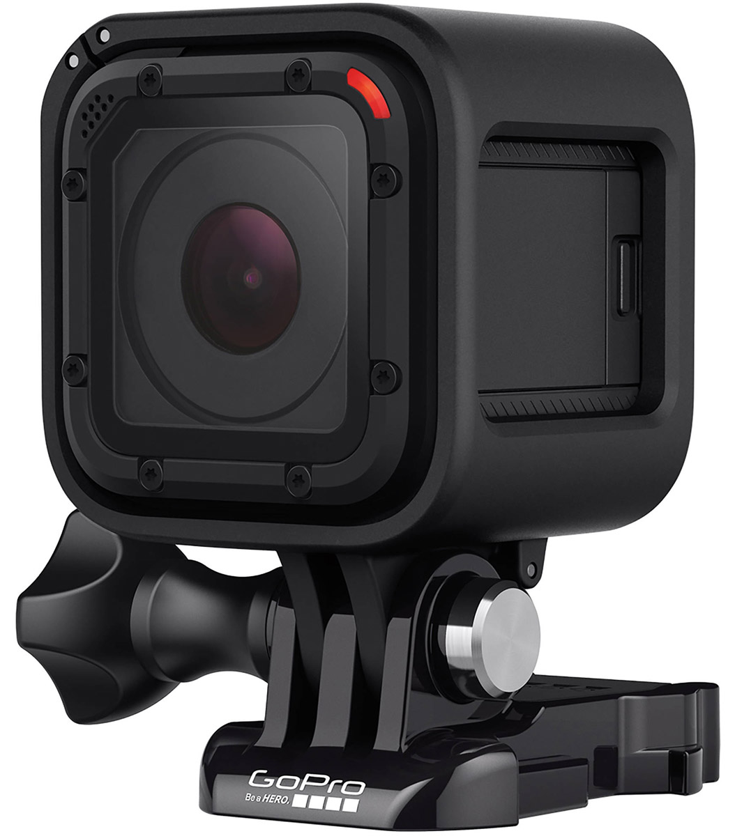 GoPro Hero Session, Black экшн-камераCHDHS-102 GoPro Hero Session, Black экшн-камераCHDHS-102GoPro Hero Session - самая маленькая и технически удобная экшн-камера для высококачественной видео и фотосъемки. Session не требует защитного бокса, так как сама по себе является водонепроницаемой и ударостойкой. Камера оснащена встроенным Wi-Fi и её легко можно подключить к пульту Wi-Fi Remote, а так же к смартфону, и управлять камерой дистанционно. Простое управление одной кнопкой Однократное нажатие кнопки включает камеру и начинает автоматически запись видео, серийной и покадровой фотосъемки. Модель не боится воды и рекомендована к использованию до 10 метров. GoPro Hero Session – это первая камера GoPro, которая не нуждается в отдельном водостойком боксе. Благодаря своим миниатюрным размерам, GoPro Hero Session совместима со всеми креплениями GoPro, даже с самыми компактными. Камера увеличивает время работы батареи даже в том случае, если камера находится в режиме записи. Когда вы останавливаете запись, камера...