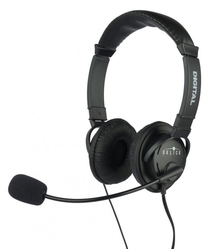 Наушники с микрофоном Oklick HS-M133V, Black614047 Наушники с микрофоном Oklick HS-M133V, Black614047Профессиональные стереонаушники с отличным качеством звука Регулируемое оголовье настраивается под голову и уши любых размеров и форм. Повышенное качество воспроизведения голоса и музыки. Гибкий держатель микрофона для выбора удобного расположения