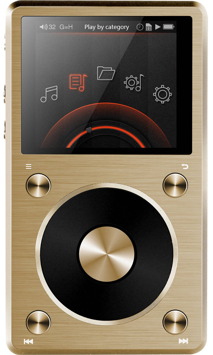 Fiio X5 II Limited Edition, Gold Hi-Res плеер