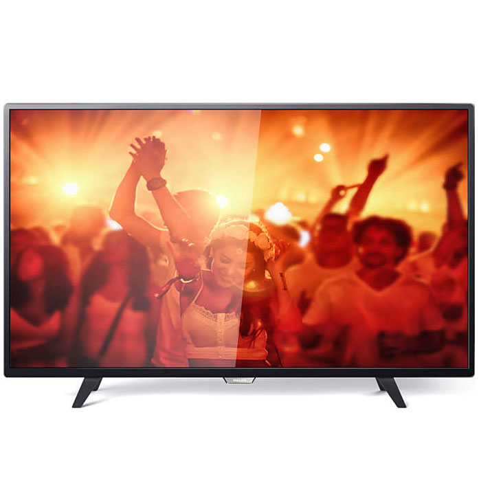 Philips 43PFT4001/60, Black телевизор43PFT4001/60 Philips 43PFT4001/60, Black телевизор43PFT4001/60Philips 43PFT4001/60 - сверхтонкий светодиодный Full HD LED-телевизор. Утонченные линии подчеркивают изящность дизайна Изящный, современный, лаконичный дизайн. Неудивительно, что ультратонкий силуэт телевизора Philips притягивает к себе взгляд - это идеальное решение, которое прекрасно дополнит любой интерьер. USB для воспроизведения мультимедийного контента Делитесь впечатлениями. Подключите USB-накопитель, цифровую камеру, MP3-плеер или другое мультимедийное устройство через USB-вход телевизора и смотрите фотографии, видео или слушайте музыку, используя удобного экранного обозревателя. Необычная, темная и невероятно надежная подставка. Прочная ультратонкая подставка Philips черного цвета подчеркивает элегантный дизайн телевизора. Несмотря на свой небольшой размер, она отличается непревзойденной устойчивостью. Технология Digital Crystal Clear, разработанная Philips, позволяет насладиться естественным изображением с...