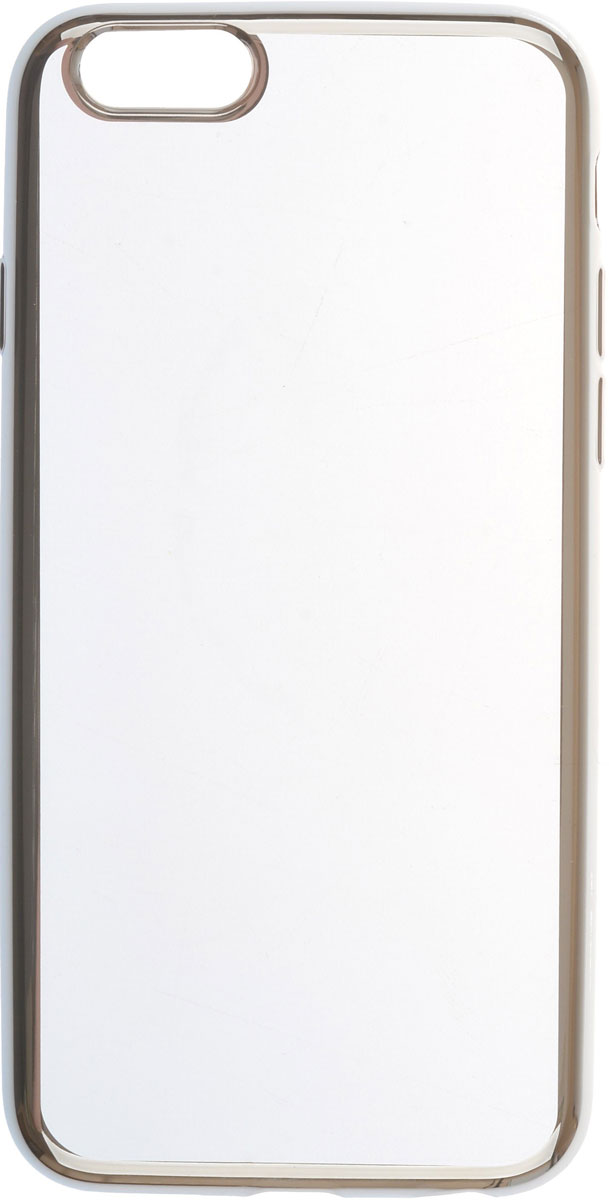 Skinbox 4People Silicone Chrome Border чехол для Apple iPhone 6/6s, Silver2000000089713 Skinbox 4People Silicone Chrome Border чехол для Apple iPhone 6/6s, Silver2000000089713Чехол-накладка Skinbox 4People Silicone Chrome Border для Apple iPhone 6/6s обеспечивает надежную защиту корпуса смартфона от механических повреждений и надолго сохраняет его привлекательный внешний вид. Накладка выполнена из высококачественного силикона, плотно прилегает и не скользит в руках. Чехол также обеспечивает свободный доступ ко всем разъемам и клавишам устройства.