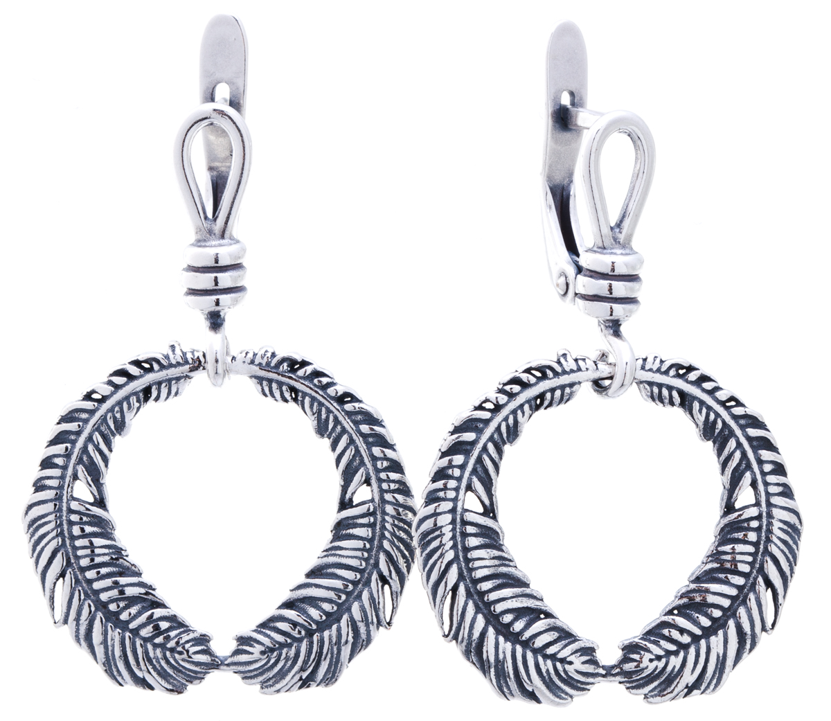 Jenavi, Коллекция Feather, Лума (Серьги), цвет - сереброf6793190 Jenavi, Коллекция Feather, Лума (Серьги), цвет - сереброf6793190Коллекция Feather, Лума (Серьги) гипоаллергенный ювелирный сплав,Черненое серебро, вставка без вставок, цвет - серебро
