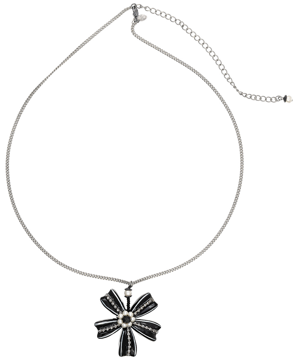 Колье Lalo Treasures Autumn, цвет: черный. P4487P4487 Колье Lalo Treasures Autumn, цвет: черный. P4487P4487Яркое колье современного дизайна Lalo Treasures Autumn изготовлено из металлического сплава. Украшение дополнено подвеской, основные элементы которой выполнены из ювелирной смолы. Изделие застегивается на замок-карабин, длина регулируется. Стильное украшение поможет дополнить любой образ и привнести в него завершающий яркий штрих.