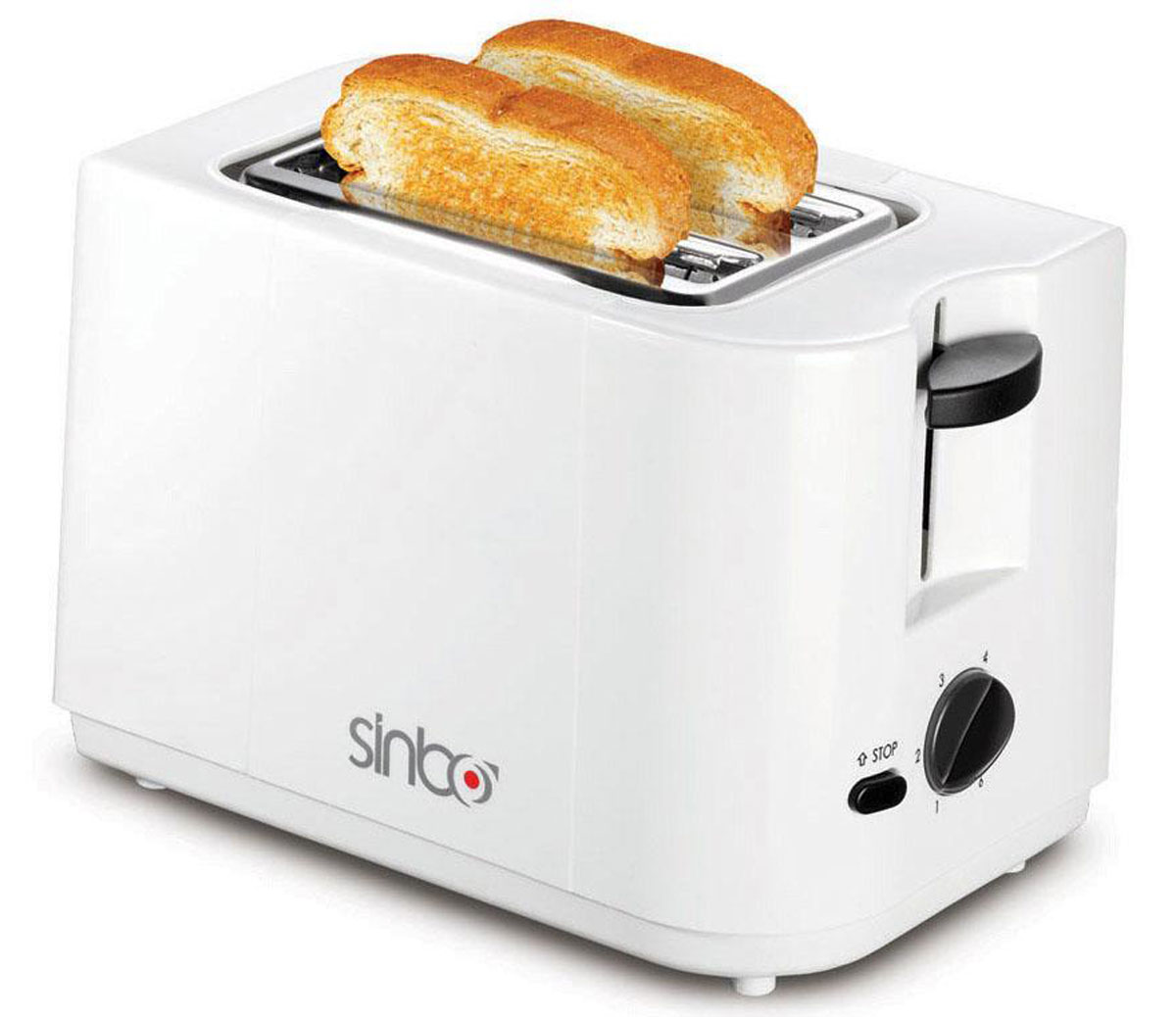 Sinbo ST 2411 тостерST 2411 Sinbo ST 2411 тостерST 2411Тостер Sinbo ST 2411 представляет собой сочетание удобства, функциональности и элегантного внешнего вида. Мощность в 750 Вт, простота управления и быстрое приготовление тостов, дополняется возможностью регулировки степени обжарки в 7 ступеней. Компактное и легкое в управлении устройство позволит приготовить вкуснейшие тосты за считанные минуты стразу на двоих. Вы можете в любой момент остановить процесс поджаривания, просто выставив соответствующие настройки. Ухаживать за тостером легко и приятно благодаря наличию поддона для крошек.