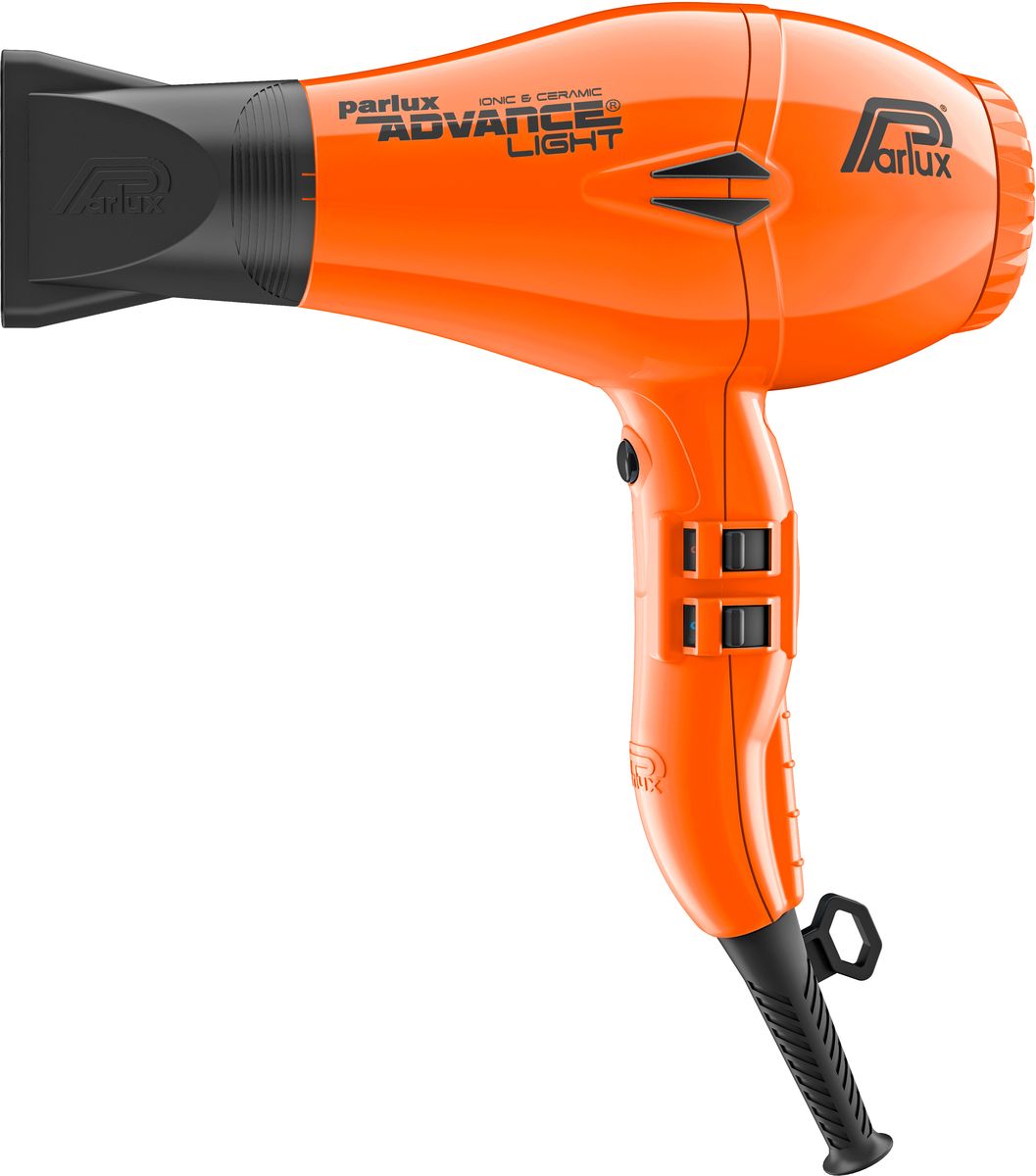 Parlux Advance Light, Orange фен0901-Adv orange Parlux Advance Light, Orange фен0901-Adv orangeЛегкий, тихий, компактный профессиональный фен для волос Parlux Advance Light - новинка от Parlux 2016 года. Новый двигатель K-Advance, технология Ionic&Ceramic, повышенная мощность и воздушный поток, профессиональный переключатель Soft Switch, технологий Eco Friendly - это лишь малость из того, ожидает Вас под изящным компактным корпусом новинки. Новый двигатель K-Advance - фирменная разработка, благодаря которой фен имеет более мощный воздушный поток и повышенную долговечность. В сочетании с новым дизайном корпуса, модель Advance Light имеет пониженный уровень шума, а так же отличную балансировку - работать с феном одно удовольствие. Технология Ionic & Ceramic позволяет делать ваши волосы блестящими, мягкими и здоровыми. Комбинация керамики и отрицательно заряженных ионов позволяет направлять тепло прямо в структуру волос, не пересушивая их. Ионизация способствует быстрому закрытию чешуек волос и сохранению влаги. Таким образом волосы не теряют свою...