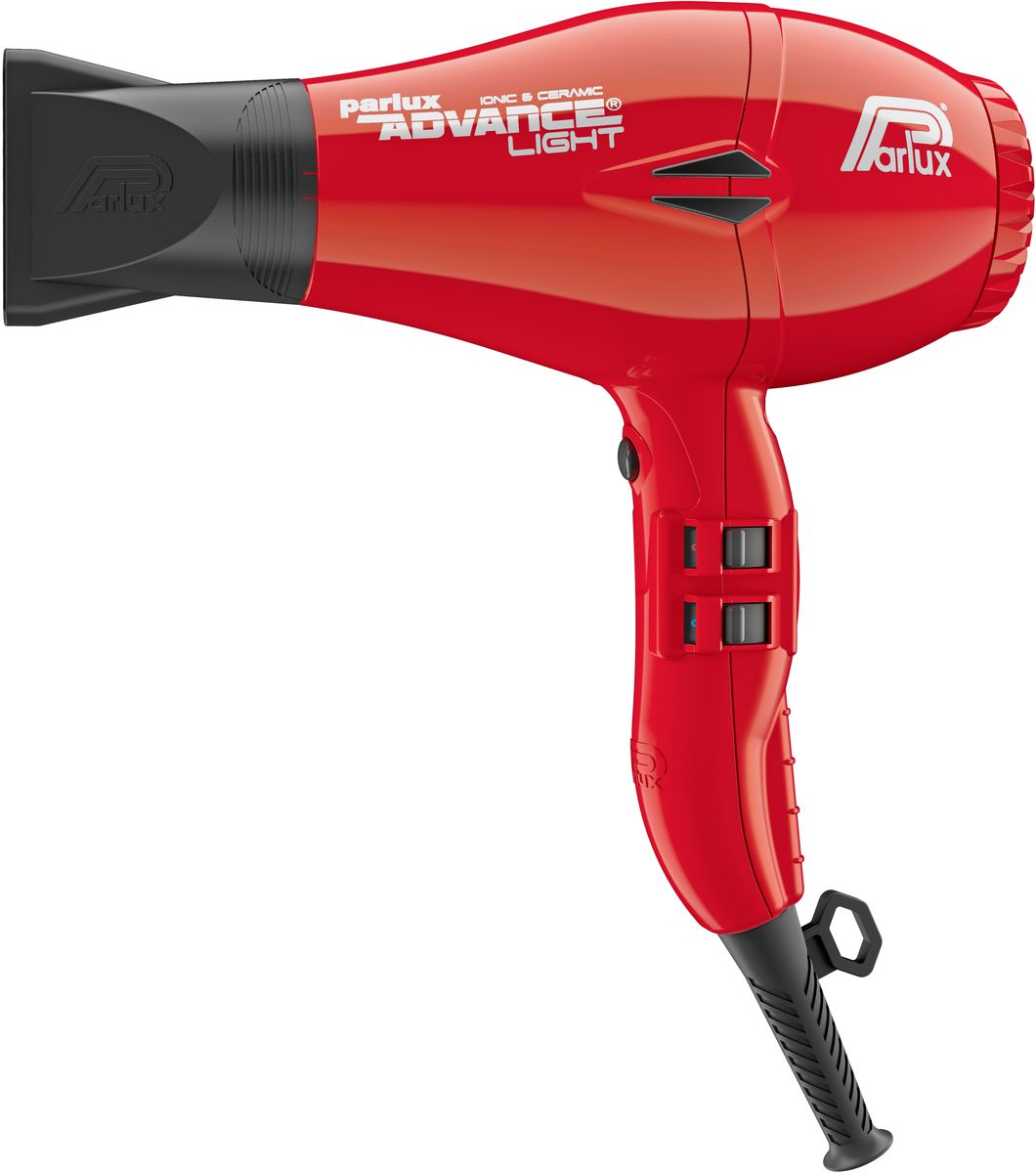 Parlux Advance Light, Red фен0901-Adv red Parlux Advance Light, Red фен0901-Adv redЛегкий, тихий, компактный профессиональный фен для волос Parlux Advance Light - новинка от Parlux 2016 года. Новый двигатель K-Advance, технология Ionic&Ceramic, повышенная мощность и воздушный поток, профессиональный переключатель Soft Switch, технологий Eco Friendly - это лишь малость из того, ожидает Вас под изящным компактным корпусом новинки. Новый двигатель K-Advance - фирменная разработка, благодаря которой фен имеет более мощный воздушный поток и повышенную долговечность. В сочетании с новым дизайном корпуса, модель Advance Light имеет пониженный уровень шума, а так же отличную балансировку - работать с феном одно удовольствие. Технология Ionic & Ceramic позволяет делать ваши волосы блестящими, мягкими и здоровыми. Комбинация керамики и отрицательно заряженных ионов позволяет направлять тепло прямо в структуру волос, не пересушивая их. Ионизация способствует быстрому закрытию чешуек волос и сохранению влаги. Таким образом волосы не теряют свою...