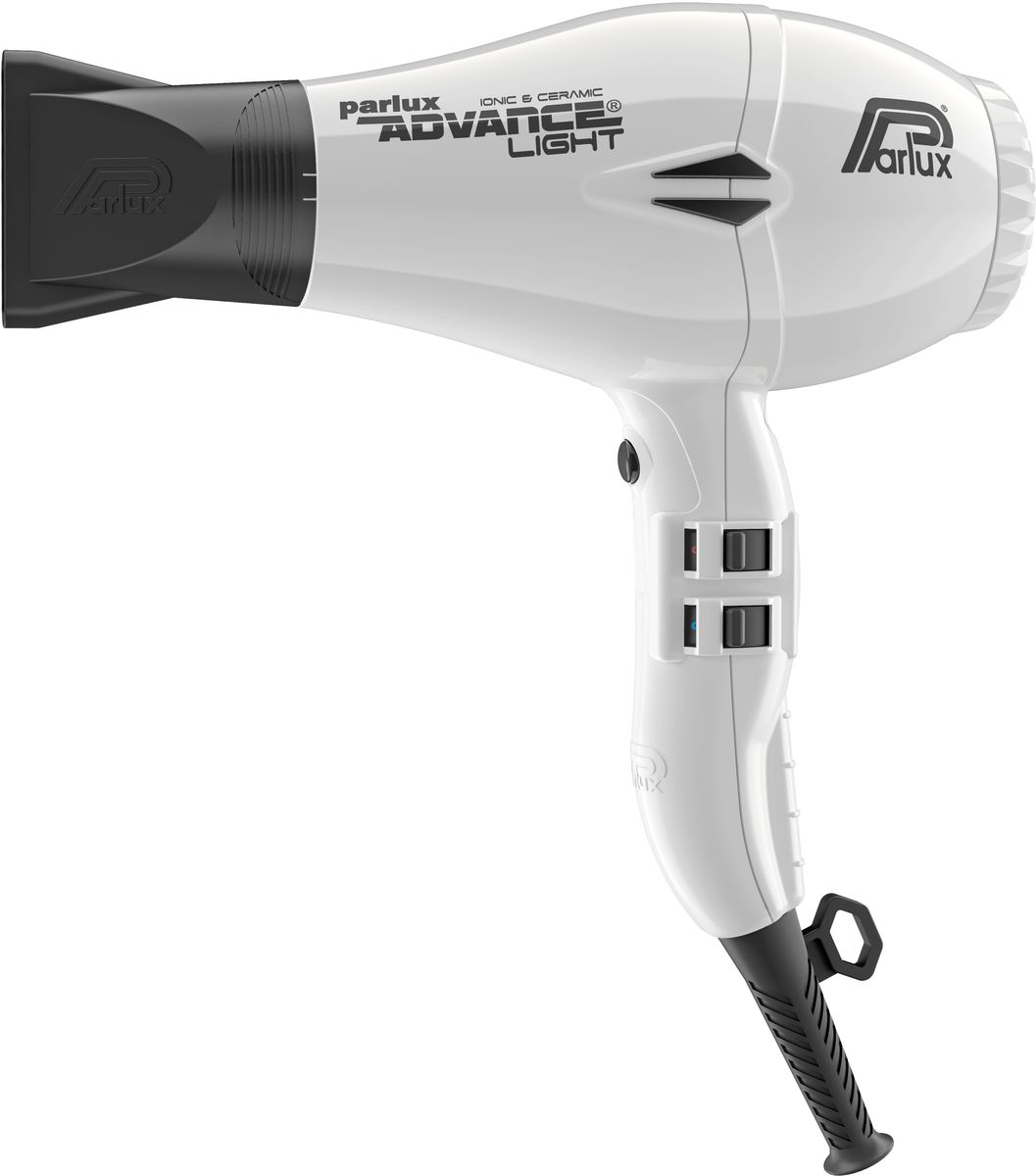 Parlux Advance Light, White фен0901-Adv white Parlux Advance Light, White фен0901-Adv whiteЛегкий, тихий, компактный профессиональный фен для волос Parlux Advance Light - новинка от Parlux 2016 года. Новый двигатель K-Advance, технология Ionic&Ceramic, повышенная мощность и воздушный поток, профессиональный переключатель Soft Switch, технологий Eco Friendly - это лишь малость из того, ожидает Вас под изящным компактным корпусом новинки. Новый двигатель K-Advance - фирменная разработка, благодаря которой фен имеет более мощный воздушный поток и повышенную долговечность. В сочетании с новым дизайном корпуса, модель Advance Light имеет пониженный уровень шума, а так же отличную балансировку - работать с феном одно удовольствие. Технология Ionic & Ceramic позволяет делать ваши волосы блестящими, мягкими и здоровыми. Комбинация керамики и отрицательно заряженных ионов позволяет направлять тепло прямо в структуру волос, не пересушивая их. Ионизация способствует быстрому закрытию чешуек волос и сохранению влаги. Таким образом волосы не теряют свою...