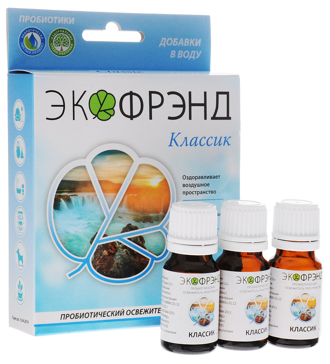 Экофрэнд Классик пробиотический освежитель пространства нейтральныйКЛАССИК Экофрэнд Классик пробиотический освежитель пространства нейтральныйКЛАССИКЭко-концентрат для гигиенической обработки и санации воздушного пространства. Стабилизирует микрофлору помещения, создавая защитный бактериальный барьер. Наполняет дом естественными природными ароматами, нейтрализует негативные воздействия окружающей среды, электромагнитного излучения и снижает влияние геопатогенных зон. Эффективен против продуктов жизнедеятельности пылевого клеща. Устраняет запахи, плесень, смог, вредоносные микробы и грибок. Освежитель не разрушает озоновый слой, не раздражает кожу и дыхательные пути. Оздоравливает среду обитания человека, животных и растений. Средство жидкое (концентрат) хорошо растворяется в воде, безопасно для человека и окружающей среды, полностью биоразлагаемо, не токсично, не горюче. Устройства для применения: климатическая установка, моющий пылесос, парогенератор, распылитель, увлажнитель Области применения: баня, автомобиль, детская, животные, гостинная, кухня, прихожая, ванная, цветы
