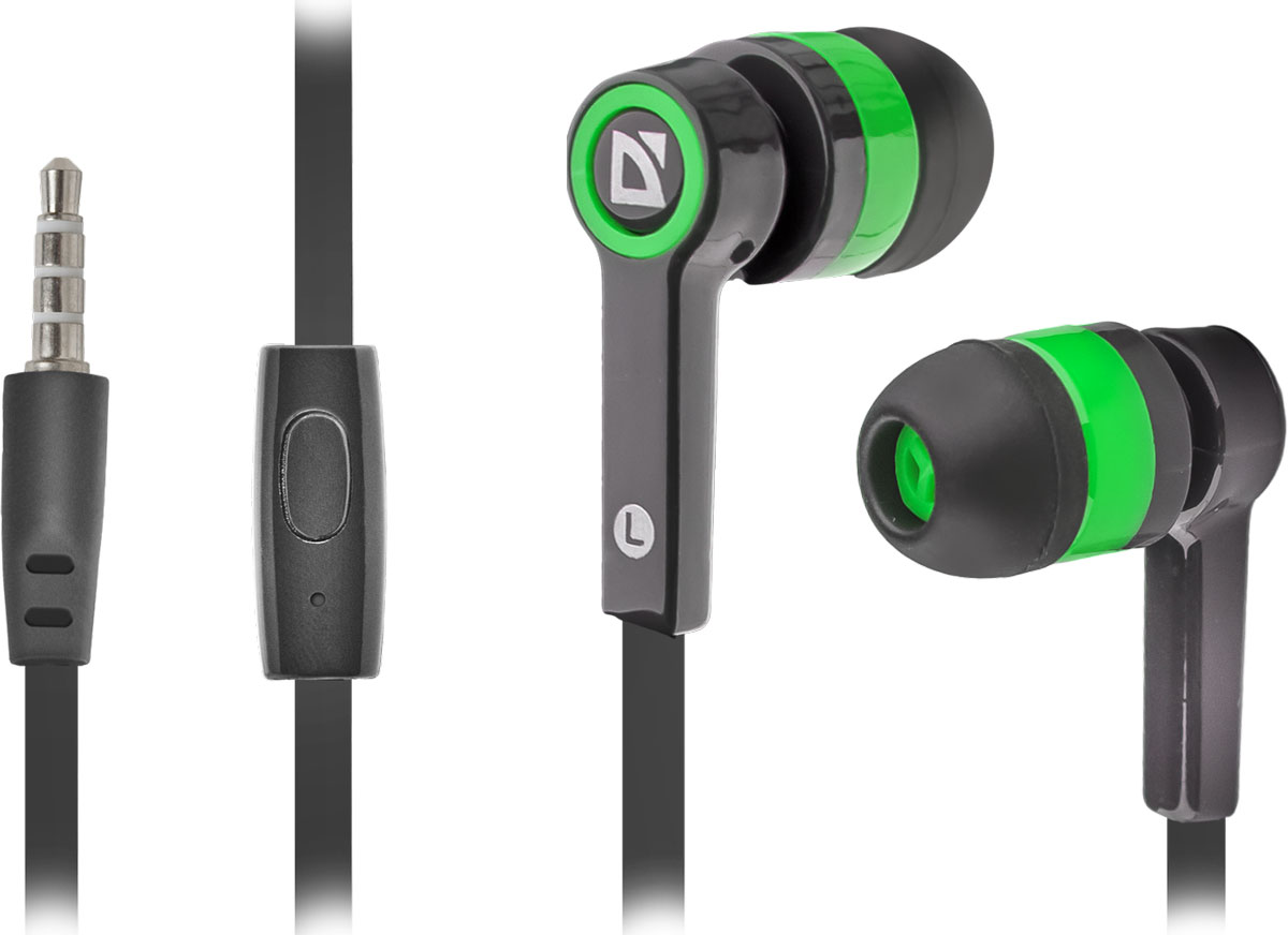 Defender Pulse 420, Black Green гарнитура63422 Defender Pulse 420, Black Green гарнитура63422Defender Pulse 420 - отличный выбор для повседневного использования, в том числе, в общественном транспорте, на улице и в шумных помещениях, благодаря хорошей звукоизоляции. Гарнитура имеет встроенный пульт и микрофон для быстрого переключения между музыкой и вызовами. Подключив её к своему смартфону или планшету вы сможете не только наслаждаться любимой музыкой, но и с легкостью ответить на звонок, не доставая гаджет. Плоский кабель устойчив к запутыванию.