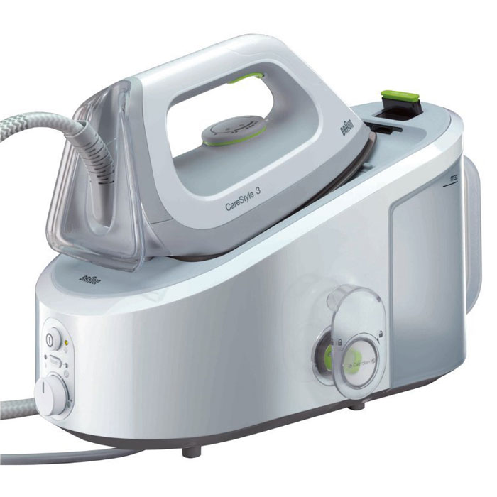 Braun IS3022WH Control Lock Removable гладильная система0128791600 Braun IS3022WH Control Lock Removable гладильная система0128791600Гладильная система Braun IS3022WH Control Lock Removable – мечта того, кто не любит гладить. Она настолько легко справляется со своей задачей, что просто не верится. Имеет первую в мире 3D BackGlide, форма которой делает работу еще более продуктивной. Закругленные края позволяют утюгу отлично скользить по одежде вперед и назад, проглаживая ткань вокруг пуговиц и карманов. Анодированная Eloxal 3D надежная, качественная и обеспечивает отличный результат глажки. Вы оцените преимущества этой гладильной системы. Она имеет функцию вертикального отпаривания, благодаря чему вы сможете привести в порядок одежду, не снимая ее с вешалок, прогладить ковры, что очень удобно. Купить Braun IS3022WH Control Lock Removable – получить надежную помощницу. Система CalcClean – правильная очистка, это система декальцинация. Благодаря ей, ваша гладильная система будет очищена от накипи. Еще одно преимущество этой модели – вместительный двухлитровый бак для воды. Удивительная особенность –...