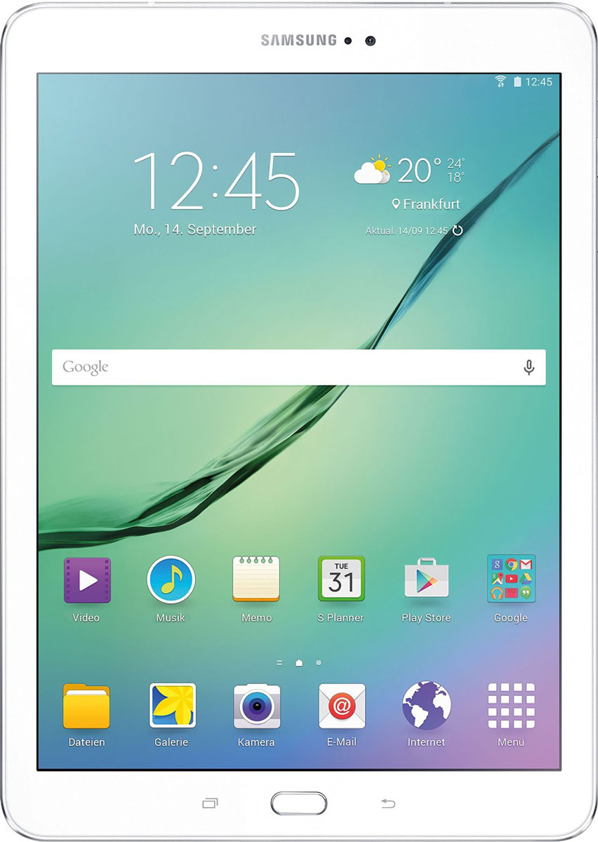 Samsung Galaxy Tab S2 SM-T813, WhiteSM-T813NZWESER Samsung Galaxy Tab S2 SM-T813, WhiteSM-T813NZWESERПланшет Samsung Galaxy Tab S2 выполнен из цельно металлического корпуса с толщиной всего 5.6 миллиметров и по праву является самым тонким планшетом в мире. При весе всего 389 грамм и диагональю 9.7 дюймов является еще и самым лёгким в своём сегменте. Стоит отметить и форм-фактор дисплея, с соотношение сторон 4:3, с таким дисплеем гораздо комфортнее пользоваться социальными сетями и интернет браузером или просто читать книгу. Планшет Samsung Galaxy Tab S2 обладает потрясающим SuperAMOLED дисплеем с разрешением 2048x1536 пикселей. Восьмиядерный процессор с чистотой 1,9 ГГц , 3 гигабайта оперативной памяти и 32 встроенной, которую можно увеличить картой памяти microSD до 128 гигабайт. Основная камера, делает отличные фото даже при слабом освещении, благодаря 8 мегапикселям и светосилы 1.9, а фронтальная, 2.1 мегапикселя для скайпа и селфи. Для зашиты персональных данных воспользуйтесь инновационным сканером отпечатка пальцев. Или блокируйте планшет по...