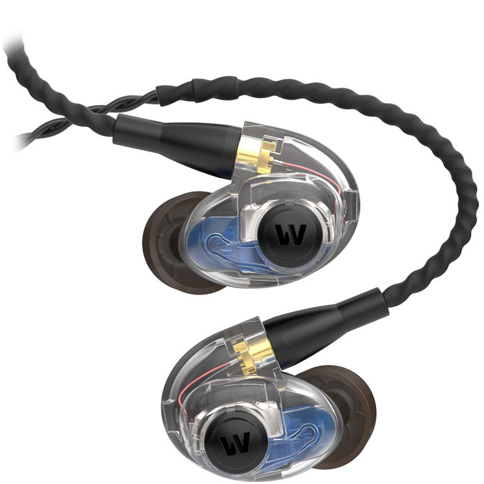 Westone AM PRO20, Clear наушники15118494 Westone AM PRO20, Clear наушники15118494До сегодняшнего дня исполнителям приходилось выбирать, что слышать в наушниках во время выступления: выделенный микс или окружающую среду. Традиционные полуоткрытые мониторные наушники позволяют слышать внешнюю среду, но их тип конструкции значительно ухудшает частотные характеристики. Благодаря эксклюзивной технологии Westone SLED ты сам контролируешь, что хочешь слышать. Наушники Westone AM Pro 20 оснащены двойным арматурным драйвером с пассивным кроссовером, что обеспечивает превосходное детализированное звучание. Наслаждайся полным частотным диапазоном своего микса, взаимодействуй с другими исполнителями и своей аудиторией. Эти наушники рекомендуется использовать для сценического мониторинга, в особенности для выступления в команде. Технология True-Fit: более чем 50-летний опыт компании Westone позволил разработать универсальные внутриканальные наушники, которые обеспечивают максимальный комфорт ношения и динамичную передачу звука. ...