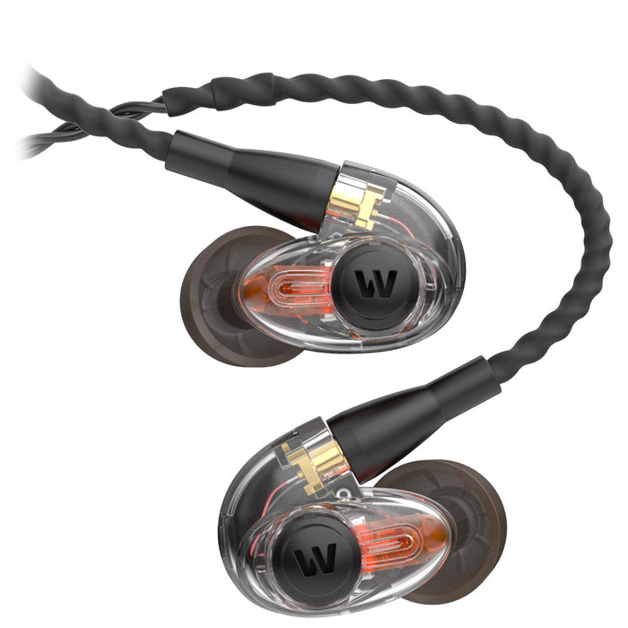 Westone AM PRO10, Clear наушники15118493 Westone AM PRO10, Clear наушники15118493До сегодняшнего дня исполнителям приходилось выбирать, что слышать в наушниках во время выступления: выделенный микс или окружающую среду. Традиционные полуоткрытые мониторные наушники позволяют слышать внешнюю среду, но их тип конструкции значительно ухудшает частотные характеристики. Благодаря эксклюзивной технологии Westone SLED ты сам контролируешь, что хочешь слышать. Наслаждайся полным частотным диапазоном своего микса, взаимодействуй с другими исполнителями и своей аудиторией. Эти наушники рекомендуется использовать для сценического мониторинга, в особенности для выступления в команде. Арматурный драйвер: запатентованная конструкция обеспечивает точное и детализированное звучание Акустическая симметрия: отклик левого и правого наушника +/- 3 дБ Фирменная технология SLED: комбинирует пассивные окружающие звуки с мониторингом Технология True-Fit: эргономичный дизайн позволяет использовать наушники с комфортом в течение долгого времени