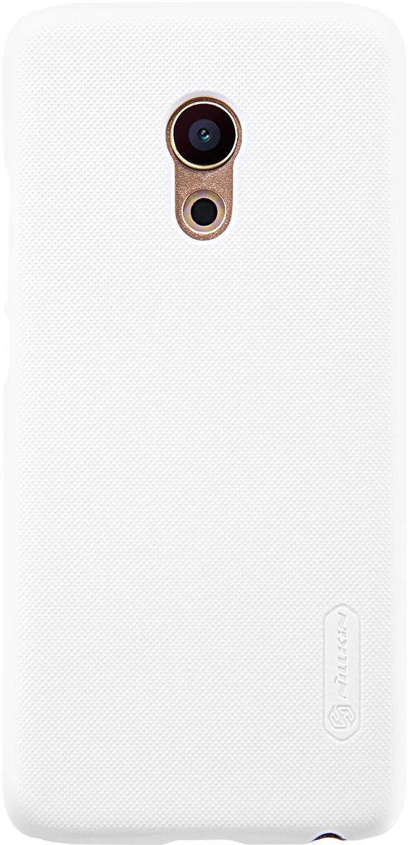 Nillkin Frosted Shield чехол для Meizu Pro 6, White874004Y0392 Nillkin Frosted Shield чехол для Meizu Pro 6, White874004Y0392Чехол Nillkin Frosted Shield разработан специально для Meizu Pro 6 и обеспечивает доступ ко всем кнопкам и портам устройства. Задняя сторона изготовлена из шершавого пластика, телефон с таким чехлом не выскальзывает из рук. Frosted Shield устанавливается сверху на оригинальную заднюю крышку вашего телефона и защищает от повреждений, пыли и грязи, а также без помех позволяет пользоваться камерой.