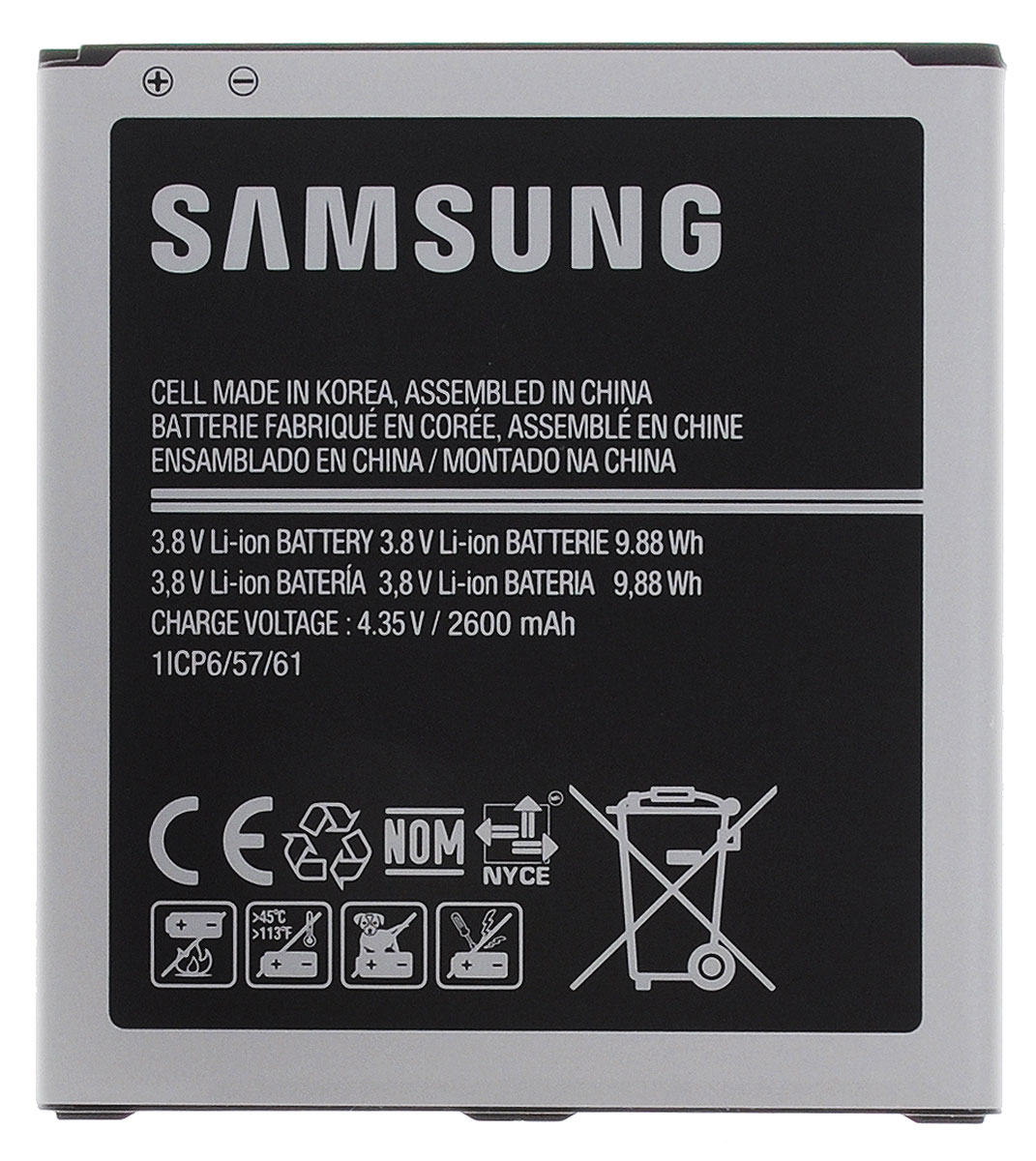 Samsung EB-BG530CBE аккумулятор для Galaxy Grand Prime сменный аккумулятор для samsung galaxy s5 samsung eb bg900b