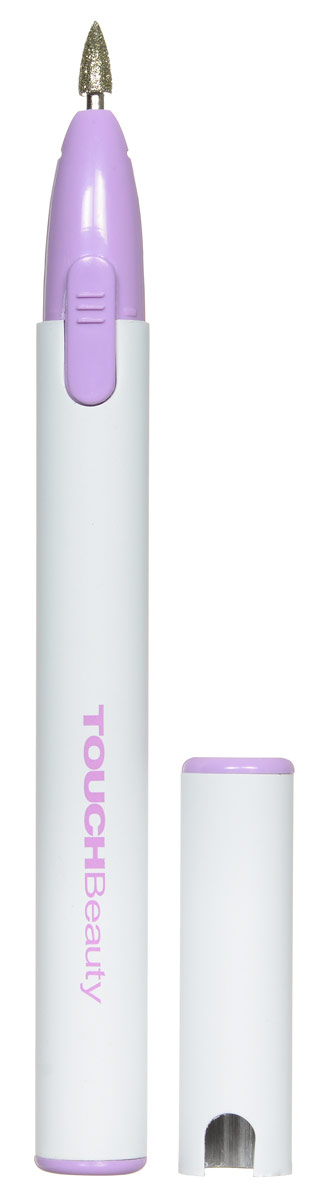 Touchbeauty Маникюрный набор 3в1 Micro Nail Polisher, цвет: белый, сиреневый. AS-0676AS-0676_белый, сиреневый Touchbeauty Маникюрный набор 3в1 Micro Nail Polisher, цвет: белый, сиреневый. AS-0676AS-0676_белый, сиреневыйМаникюрный набор Micro Nail Polisher представляет собой прибор с тремя насадками: Карборундовая насадка - используется для сглаживания краев ногтя Насадка из алунда - обеспечивает сглаживание краев и удаление кутикулы Ворсистая насадка - для финишной полировки поверхности ногтя Стильный миниатюрный дизайн в форме карандаша, алюминиевый корпус, малые размеры и легкий вес - отличный дорожный вариант, который легко помещается в косметичку.
