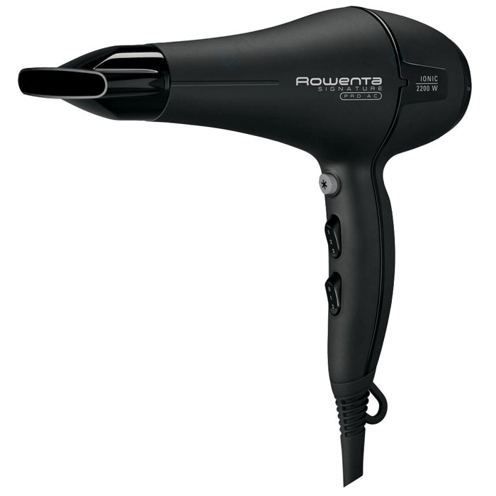Rowenta CV7810F0 Signature Pro фенCV7810F0 Rowenta CV7810F0 Signature Pro фенCV7810F0Перечислять достоинства модели мощного фена Rowenta CV7810F0 Signature Pro сплошное удовольствие, потому что в его разработке использованы все современные технологии. Существуют 3 уровня температуры, 2 скорости воздушного потока, режим холодного воздуха для закрепления полученного результата.Генератор ионов делает ваши волосы более послушными и гладкими, сокращая статическое электричество. К фену Signature Pro прилагается узкая насадка-концентратор, а также прибор оборудован удобной петлей для подвешивания. Фен надежно защищен от перегрева.
