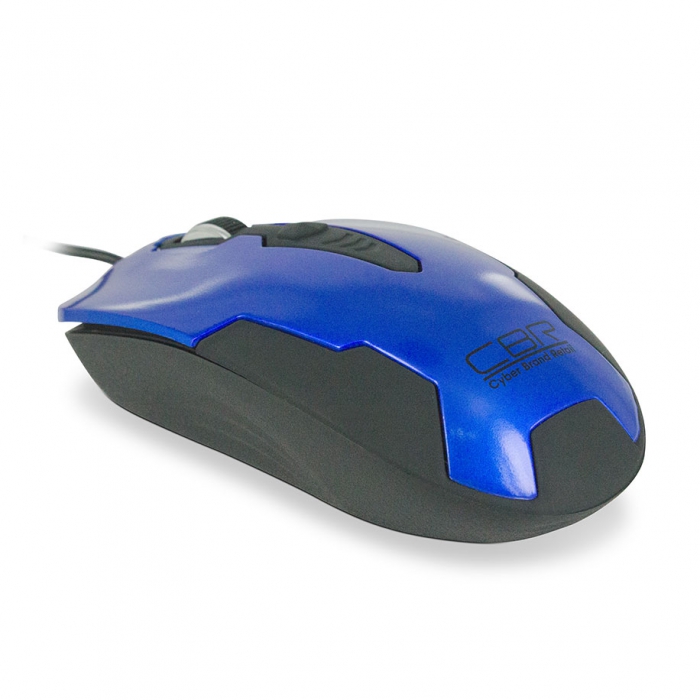 CBR CM 305, Blue Black мышьCM 305 Blue-Black CBR CM 305, Blue Black мышьCM 305 Blue-BlackПроводная мышь CBR CM 305 подходит для работы с ноутбуком и настольным ПК. Устройство выполнено в эргономичном дизайне и имеет симметричную форму, благодаря чему подходит для управления любой рукой. Оптический сенсор с высоким разрешением позволяет использовать устройство в различных графических приложениях и текстовых редакторах. CBR CM 305 не требует установки драйверов, достаточно просто подключить ее к USB-порту компьютера.