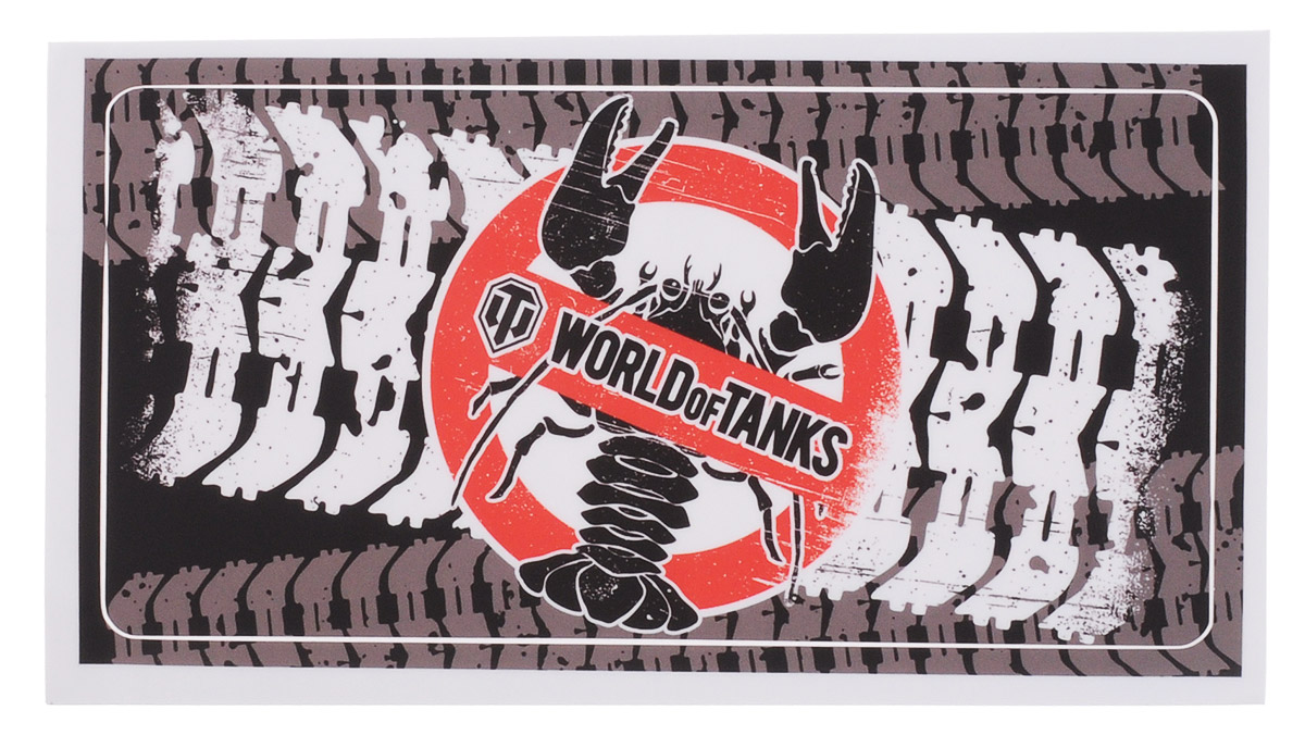 World of Tanks Раки не пройдут наклейка для ноутбука1416 World of Tanks Раки не пройдут наклейка для ноутбука1416Наклейка по мотивам нашумевшей игры World of Tanks придется по душе всем фанатам танковых сетевых баталий.