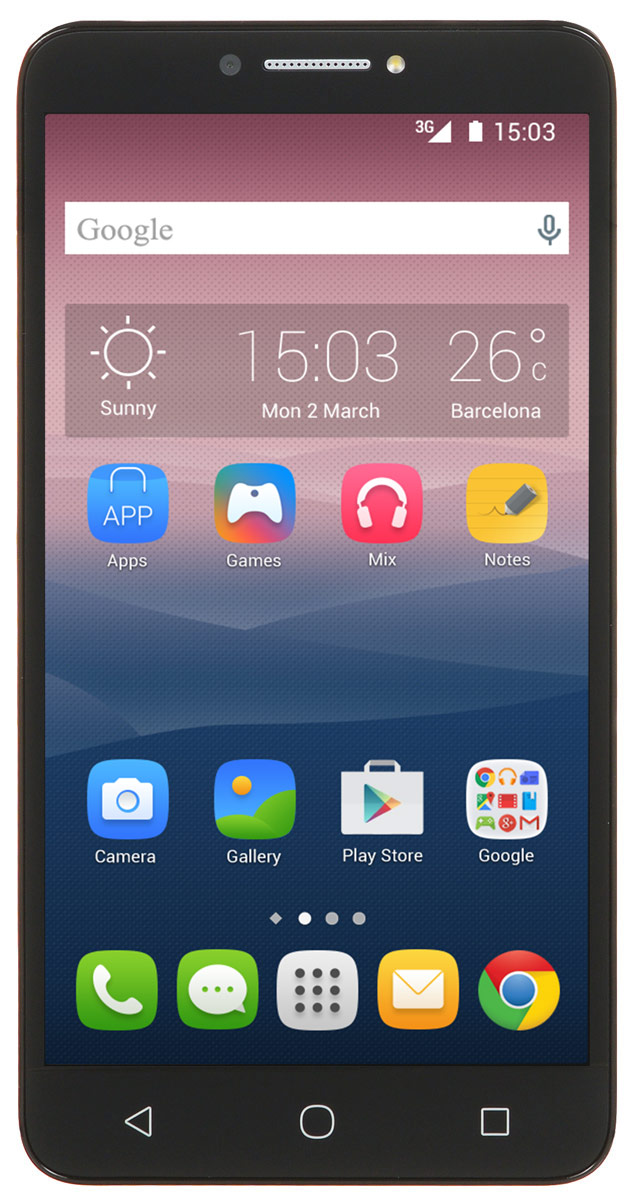 Alcatel OT-9001D Pixi 4 (6), Black9001D-2AALRU1 Alcatel OT-9001D Pixi 4 (6), Black9001D-2AALRU1Стильный смартфон Alcatel OT-9001D Pixi 4 (6) под управлением Android 6 с поддержкой 2 SIM-карт. Большой дисплей диагональю 6 имеет разрешение 1280х720 пикселей. Устройство также оснащено основной 8- мегапиксельной камерой с автофокусом, которая с легкостью запечатлеет радостные и интересные моменты вашей жизни, а также фронтальной камерой с разрешением 5 мегапикселей для эффектных селфи. С помощью встроенных модулей Bluetooth и Wi-Fi вы можете передавать информацию (изображения, видео- и аудиофайлы) по беспроводному соединению. Четырехъядерный процессор, 16 Гб памяти, многоэкранный режим — это как мощный компьютер. Только на вашей ладони! Телефон сертифицирован EAC и имеет русифицированный интерфейс меню и Руководство пользователя.
