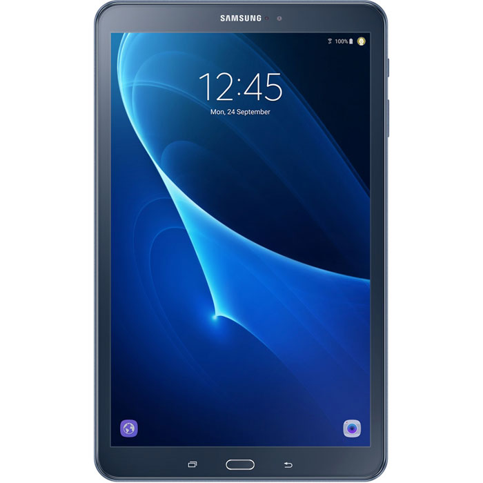 Samsung Galaxy Tab A 10.1 SM-T580, BlueSM-T580NZBASER Samsung Galaxy Tab A 10.1 SM-T580, BlueSM-T580NZBASERПланшетный компьютер Samsung Galaxy Tab A 10.1 привлекает своей компактностью в сочетании с производительностью. В тонком корпусе с классическим дизайном уместилась достойная начинка: восьмиядерный процессор Samsung Exynos 7 Octa 7870 с тактовой частотой 1,6 ГГц и 2 ГБ оперативной памяти. За качественное изображение отвечает яркий и сочный 10-дюймовый экран с разрешением 1920x1200. Удобный размер планшета позволяет использовать его с одинаковым комфортом и для чтения книг, и для интернет-серфинга, и для развлечений. Точная автофокусировка помогает основной камере 8 Мпикс справиться со съемкой движущихся предметов и получить четкий снимок. Фронтальная камера 2 Мпикс придет на помощь, если нужно сделать автопортрет. Данная модель одинаково подходит как для взрослых, так и для детей. Встроенный таймер ограничивает время, проведенное ребенком за планшетом, а разнообразный увлекательный и образовательный контент поможет малышу...