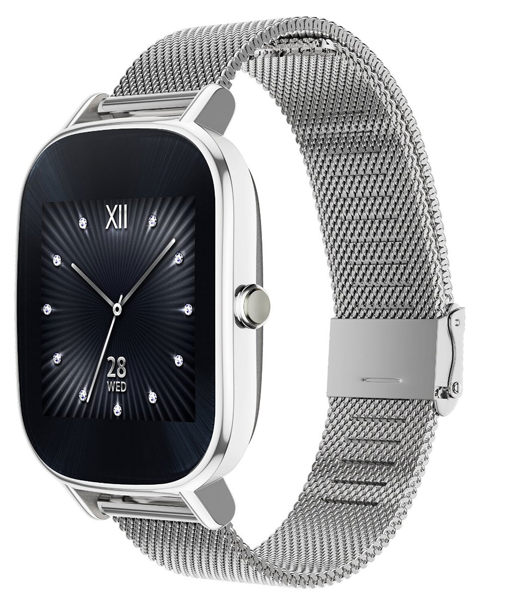 ASUS ZenWatch 2 WI502Q(BQC), Silver смарт-часы4712900359725 ASUS ZenWatch 2 WI502Q(BQC), Silver смарт-часы4712900359725Asus ZenWatch 2 - традиции и инновации в одном стильном устройстве. ZenWatch 2 - это стильные часы с мощной функциональностью. Корпус часов изготавливается из высококачественной нержавеющей стали. Отражая традиционный дизайн часов, на корпусе ZenWatch 2 имеется металлическая кнопка, которая используется в качестве элемента управления. Помимо 60 стандартных циферблатов можно создавать свои собственные варианты оформления экрана часов с помощью приложения FaceDesigner. С помощью часов ZenWatch 2 можно легко обмениваться короткими текстовыми сообщениями, смайликами и рисунками с друзьями и близкими. Просматривайте важную информацию и реагируйте на нее простым прикосновением к экрану или с помощью голосовой команды. Встроенный в часы шагомер обладает высокой точностью, позволяя пользователю следить за своей физической активностью и прогрессом в достижении фитнес-целей. Также имеется функция мониторинга сна. ...