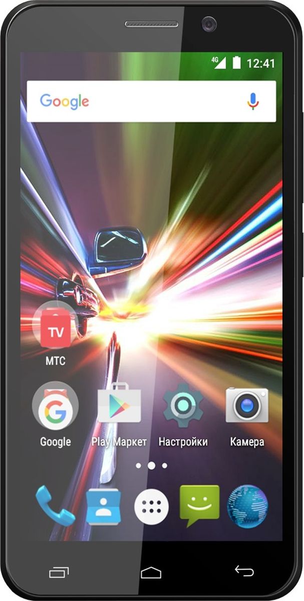 МТС Smart Race LTE, Black (только для SIM-карт МТС)A0104-100620 МТС Smart Race LTE, Black (только для SIM-карт МТС)A0104-100620МТС Smart Race LTE – это компактный смартфон начального уровня, который дает доступ к сетям четвертого поколения (4G/LTE). Благодаря этому можно наслаждаться просмотром роликов на YouTube, онлайн-музыкой и простым интернет-серфингом на высоких скоростях без использования точки доступа Wi-Fi. Слот для второй SIM-карты позволит более гибко выбирать тарифы, например, первую сим-карту можно использовать для звонков в домашнем регионе, а вторую в роуминге. Вся информация выводиться на 4.5 дюймовый экран с разрешением 854 х 480 пикселей, который выполнен по технологии IPS. Дисплеем такого размера очень удобно управлять одной рукой, но при этом изображение остается легко читаемым. Устройство работает только с SIM-картами МТС! В смартфоне установлен процессор 4 ядерный MediaTek MT6735M с рабочей частотой 1 ГГц и видеопроцессор Mali T720 MP2. Совместно с 1 Гб оперативной памяти и ОС Android , их мощности хватает для быстрого выполнения повседневных задач. Для хранения...