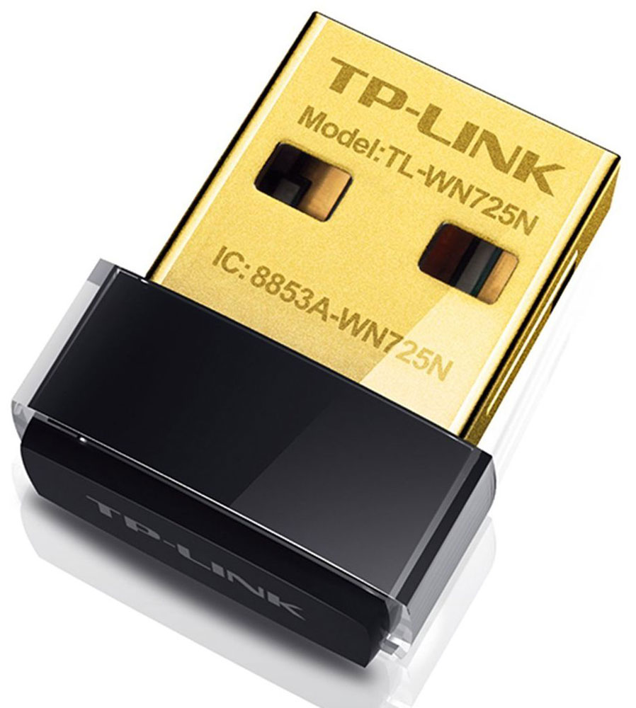 TP-Link TL-WN725N беспроводной USB-адаптер сетевой адаптер tp link ue200 сетевой адаптер usb 2 0 fast ethernet