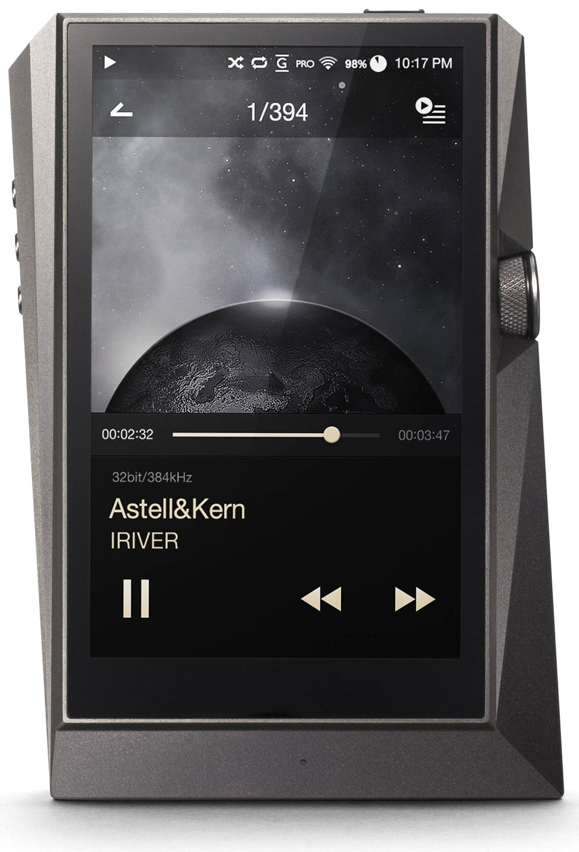 Astell&Kern AK380 256GB, Meteoric Titan Hi-Res плеер15118038 Astell&Kern AK380 256GB, Meteoric Titan Hi-Res плеер15118038Astell&Kern представляет AK380 – новую высоту профессионального звука в новом облике. Этот премиальный Hi-Fi-плеер выдаёт максимально реалистичное звучание в любом проигрываемом формате, что, несомненно, оценят все любители качественного аудио. Прямое воспроизведение цифровой музыки с кодированием до 32 бит / 384 кГц, поддержка DSD-файлов с частотой до 5,6 МГц, точнейший 20-полосный параметрический эквалайзер – всё это AK380. Astell&Kern AK380 повышает планку для Hi-Fi-плееров: если ранее самым высоким показателем воспроизводимого аудио было 24бит/192кГц, то теперь это 32бит/384кГц. В отличие от AK380, способного воспроизводить оригинальный звук, другие аудиоустройства традиционно используют преобразование исходного сигнала с понижением разрешения и частоты дискретизации. Это первый плеер, который воспроизводит музыку 32 бит / 384 кГц без какого-либо преобразования или сжатия. PEQ (параметрический эквалайзер) 20-полосный...