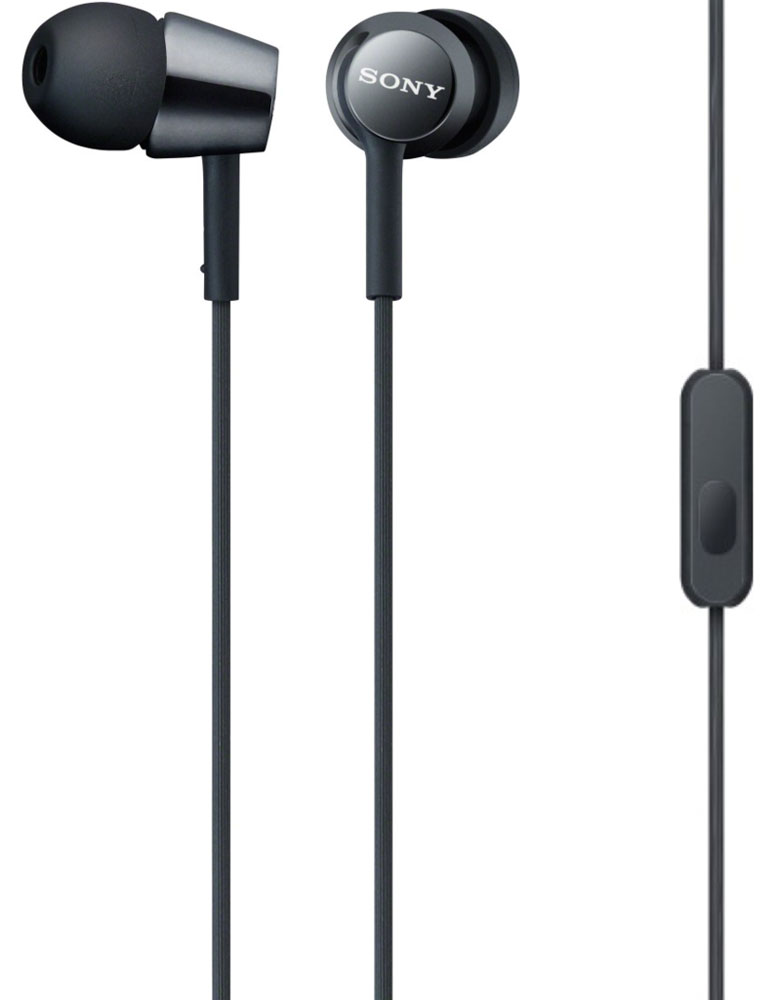 Sony MDR-EX150AP, Black наушники95489310 Sony MDR-EX150AP, Black наушники95489310Наушники-вкладыши Sony MDR-EX150AP созданы для тех, кто вечно находится в движении. Удобный в использовании встроенный в кабель микрофон позволяет запросто отвечать на звонки, не вынимая смартфон из кармана или сумки. Завершив разговор можно легко вернуться к прослушиванию музыки благодаря встроенному в кабель пульту управления.