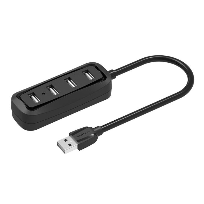 Vention VAS-J43-B015, Black концентратор USB 2.0 на 4 портаVAS-J43-B015 Vention VAS-J43-B015, Black концентратор USB 2.0 на 4 портаVAS-J43-B015Концентратор Vention позволяет увеличить количество USB разъемов на вашем устройстве и одновременно подключать, или заряжать до 4 устройств. Продукция соответствует следующим сертификатам: RoHS, CE, FCC, TIA, ISO Пропускная способность интерфейса: до 480 Мбит/с Совместимость: USB 1.1/2.0 Контакты: никелированные Материал корпуса: АБС-пластик Индикатор питания: синий