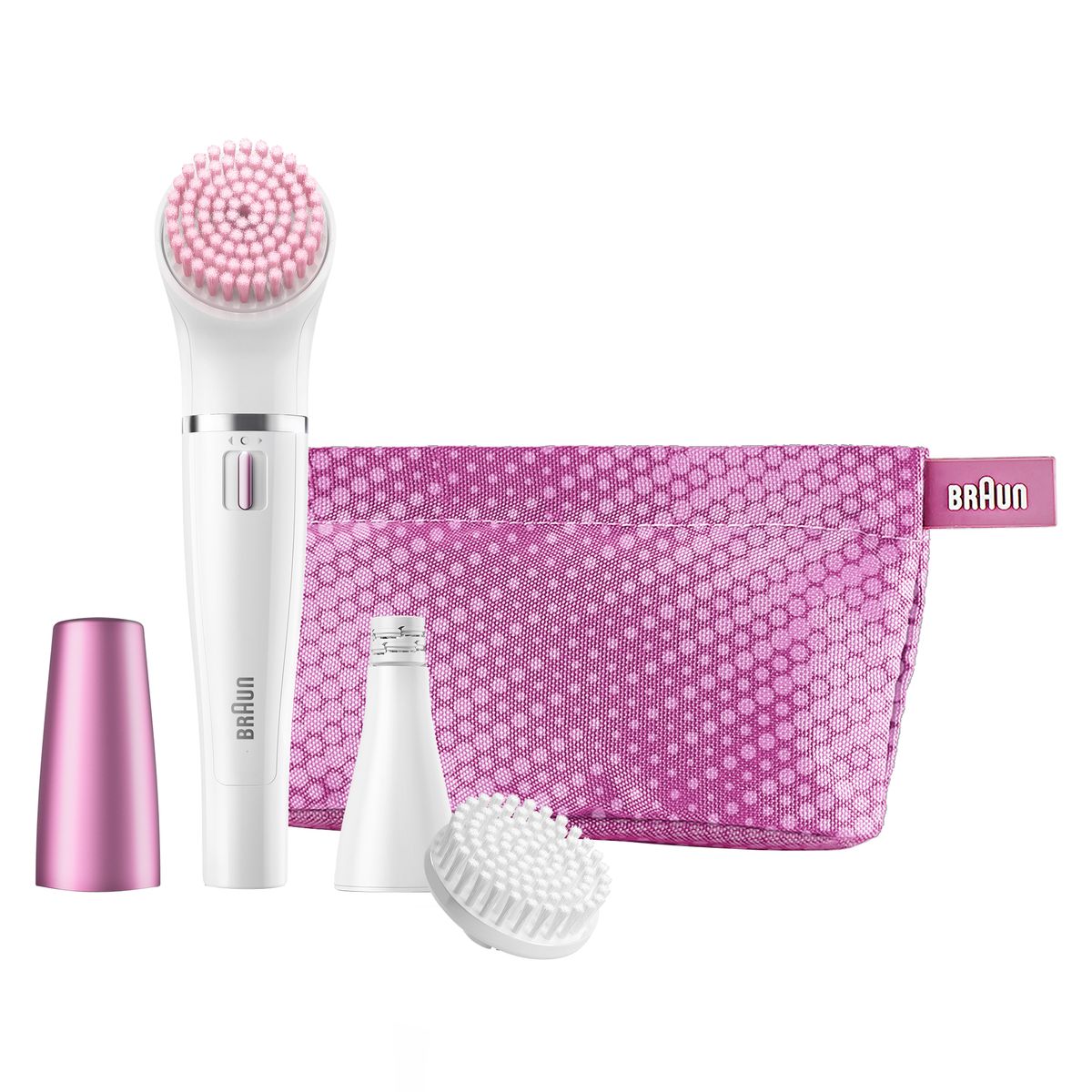 Braun Face 832s щеточка для очищения + эпилятор для лица81530876 Braun Face 832s щеточка для очищения + эпилятор для лица81530876Первый в мире эпилятор для лица и щеточка для чистки лица. Откройте идеальное сияние кожи. Braun Face объединяет два процедуры по уходу за лицом в одном устройстве: мягкое глубокое очищение пор щеточкой и точная эпиляция самых тонких волосков?