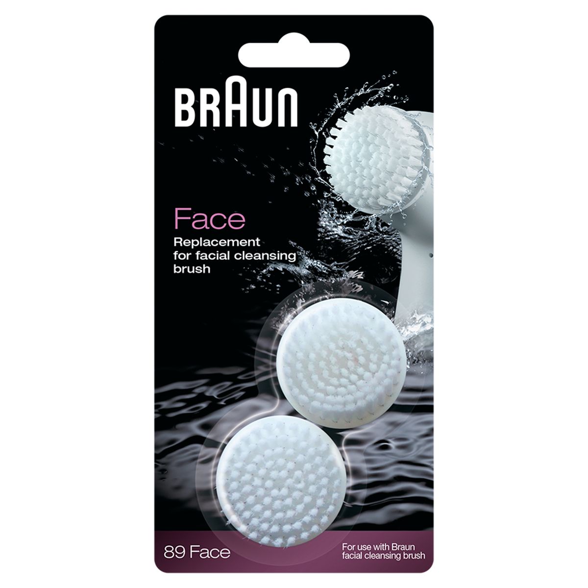 Braun Silk-Epil SE89 комплект для очищения лица81441894 Braun Silk-Epil SE89 комплект для очищения лица81441894Сменная щеточка для очищения лица Braun Silk-Epil SE89 обеспечивает оптимальный уход за лицом. Для достижения наилучших результатов Braun рекомендует менять щеточки каждые 3 месяца. Специальная щеточка удаляет макияж и очищает кожу лица в 6 раз лучше, чем очищение вручную, придавая вашей коже гладкость и свежесть. Глубокое очищение пор — всего за одну минуту удаляет макияж и загрязнения со щек, Т-зоны и подбородка и придает коже свежий вид. Массаж микрощетинками — 60 000 микровибраций в секунду мягко отшелушивают и заметно улучшают состояние кожи.