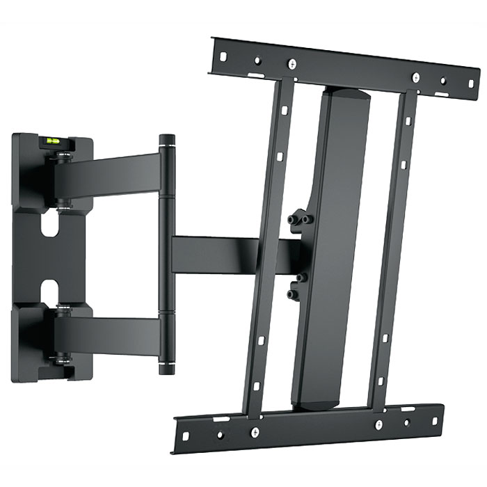 Holder LCD-SU4601-B, Black кронштейн для ТВLCD-SU4601-B Holder LCD-SU4601-B, Black кронштейн для ТВLCD-SU4601-BПодключение любой техники без проблем Адаптер кронштейна Holder LCD-SU4601-B выполнен в форме рамы. При установке телевизора на кронштейн не закрываются разъемы для подключения проводов. Такая конструкция кронштейна беспрепятственно позволит подключать к телевизору любую вашу технику. Универсален для любых телевизоров В комплектацию Holder LCD-SU4601-B входят специальные втулки для телевизора с выступами. Такие втулки делают возможным размещение телевизора с любой тыльной стороной. Кронштейн подойдет для телевизора с изогнутым экраном или с мощными динамиками. Механизм фиксации Кронштейн закреплен к телевизору при помощи специального винта. Такая фиксация не позволит упасть вашему телевизору, даже если вы случайно заденете его. Вы будете уверены в надежности кронштейна. Поворот Кронштейн позволяет поворачивать телевизор от 120° до 180° в зависимости от его диагонали. Такой поворот обеспечивает широкий обзор из любого...