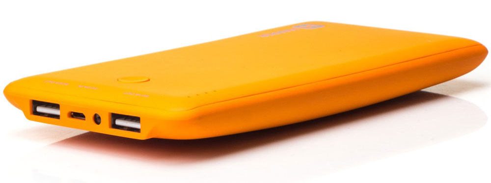 Harper PB-10001, Orange внешний аккумуляторH00000959 Harper PB-10001, Orange внешний аккумуляторH00000959Внешний аккумулятор может похвастаться внушительной емкостью - 10000 мАч. Этого достаточно для полной подзарядки пяти смартфонов. Девайс оснащен двумя полноразмерными USB-портами, поэтому вы сможете сэкономить время и подзарядить сразу несколько устройств. Об уровне заряда сообщает специальный LED- индикатор. Кроме того, аккумулятор оснащен встроенным фонариком, что является весьма приятным бонусом.