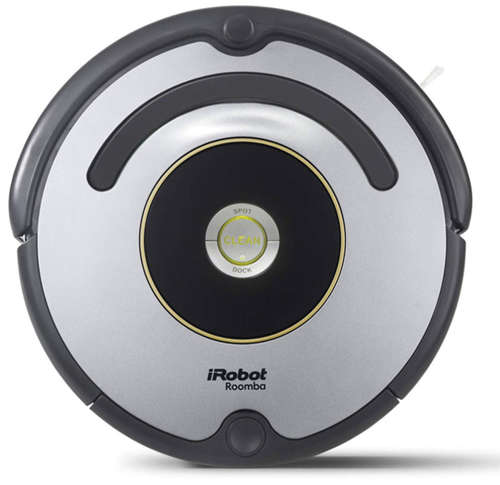 iRobot Roomba 616 робот-пылесосR616 iRobot Roomba 616 робот-пылесосR616Новая модель Roomba 616. Для запуска нужно всего лишь нажать кнопку «Clean» на роботе, и Roomba 616 самостоятельно очистит до 60 квадратных метров без подзарядки. Укомплектован контейнером AeroVac Bin. Новый контейнер не только имеет повышенную емкость, предназначенную для сбора шерсти, но также оснащен всасывающим устройством и имеет компактный отсек для сбора пыли. Таким образом, теперь нет необходимости в дополнительной чистке помещения базовым контейнером. Еще одна особенность новинки — AeroVac Bin работает в 2 раза тише, чем базовая версия. Roomba 616 — представитель 600-ой серии (6-ого поколения) роботов, которые выпускает компания iRobot, в нем использованы новейшие разработки в области робототехники, навигации в помещении, вакуумной уборки.