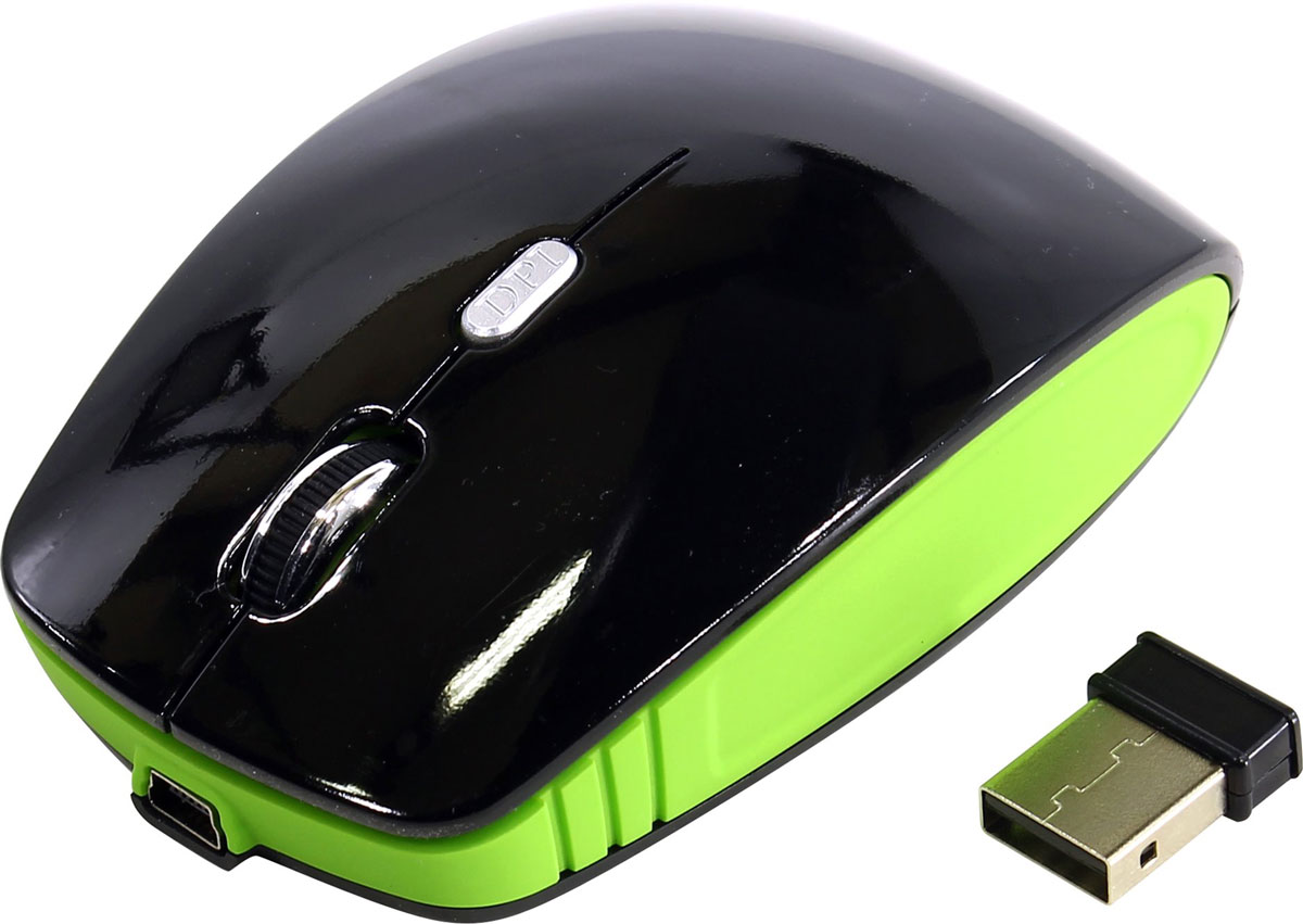 SmartBuy 336CAG, Black Green мышьSBM-336CAG-KN SmartBuy 336CAG, Black Green мышьSBM-336CAG-KNВажной особенностью SmartBuy 336CAG является возможность зарядки аккумулятора мыши без прекращения работы. В комплекте устройства идет USB-кабель, с помощью которого можно подключать мышь к USB-порту компьютера для подзарядки и при этом продолжать работу. На время зарядки мышь временно превращается в хвостатую. В режиме офисной работы периодичность подзарядки раз в 2-3 месяца, время зарядки аккумулятора всего 1 час. Эргономичный дизайн корпуса разработан для продолжительной работы без ощущения усталости. Радиус действия беспроводной связи составляет 10 метров, что обеспечивает большую свободу действий. SmartBuy 336CAG может работать практически на любой поверхности. Оптический сенсор обеспечивает максимально точное позиционирование курсора.