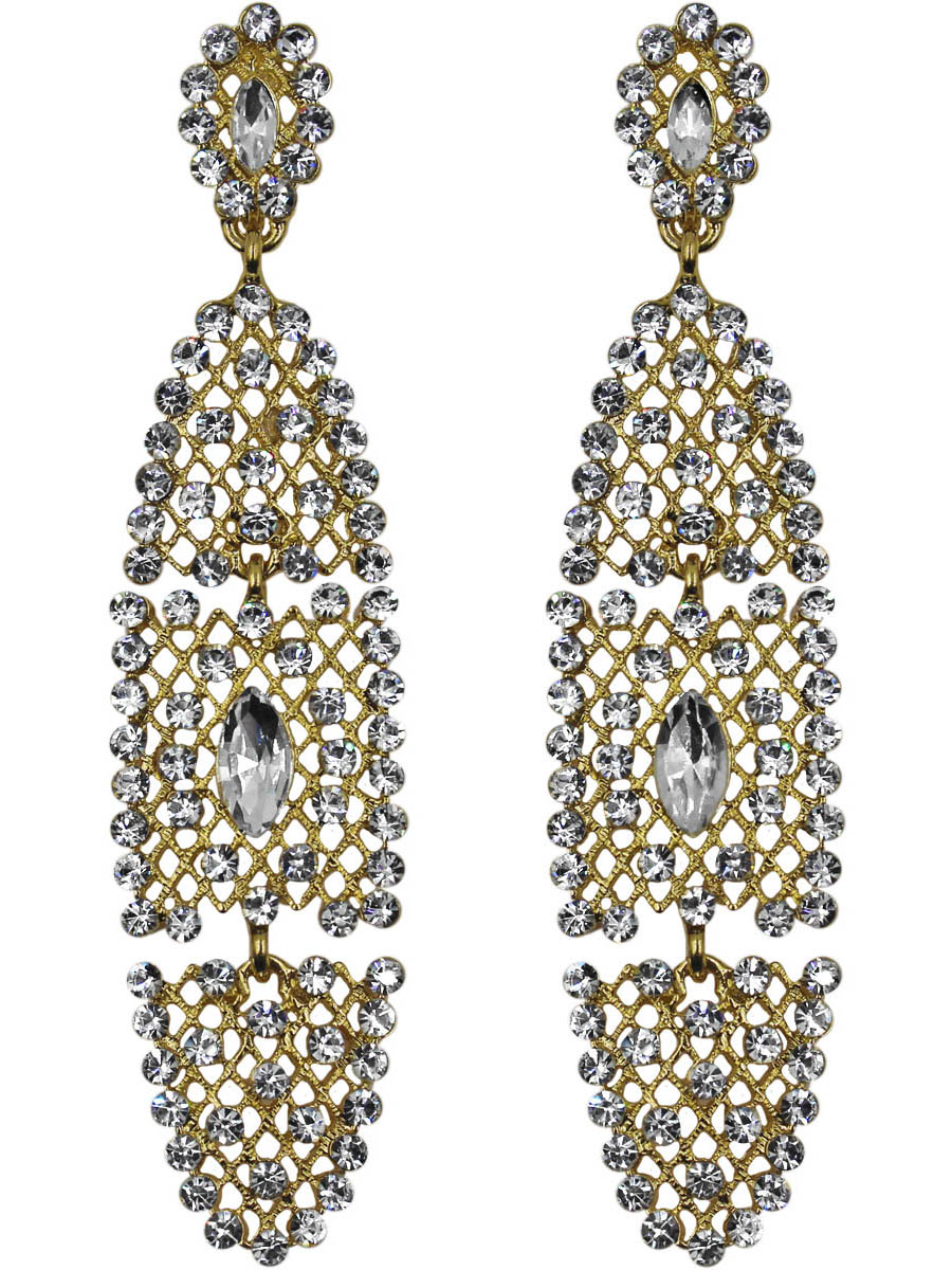 Серьги женские Taya, цвет: золото. T-B-11147-EARR-GOLDT-B-11147-EARR-GOLD Серьги женские Taya, цвет: золото. T-B-11147-EARR-GOLDT-B-11147-EARR-GOLDСерьги с английским замком, на котором пробит бренд TAYA. По-королевски красивое украшение выглядит дорого и эксклюзивно. Размеры: длина серьги 8,0 см, ширина 2,0 см.