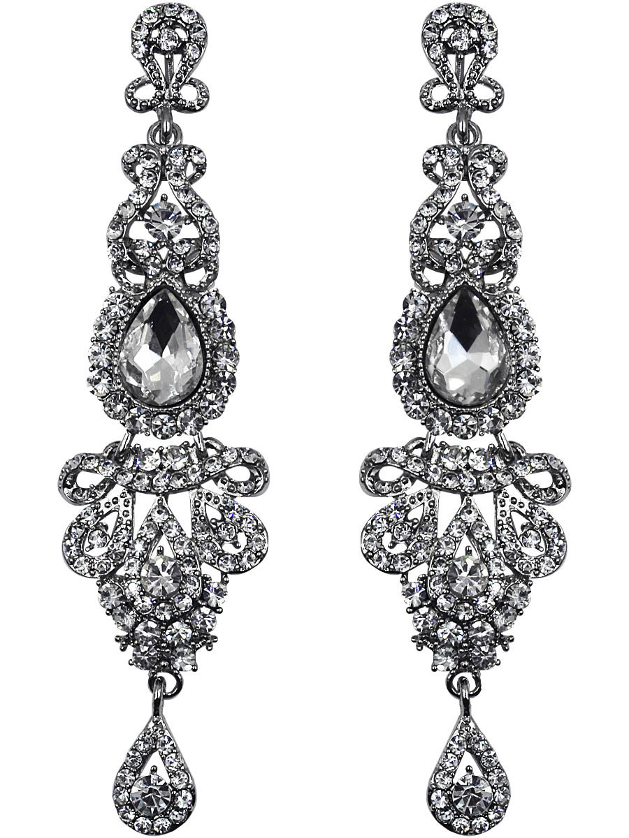 Серьги женские Taya, цвет: серебро. T-B-11156-EARR-SILVERT-B-11156-EARR-SILVER Серьги женские Taya, цвет: серебро. T-B-11156-EARR-SILVERT-B-11156-EARR-SILVERСерьги с английским замком. Крупные серьги на выход: в театр, на презентацию, на показ мод. Такое украшение всегда должно быть в арсенале у любой женщины. Размеры: длина серьги 10.2 см, ширина 2,5 см.