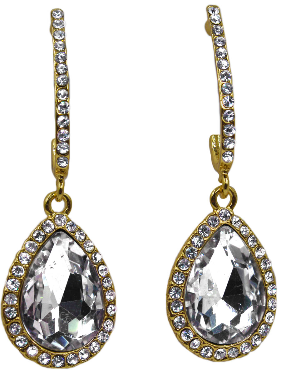 Серьги женские Taya, цвет: золото, прозрачный. T-B-11265-EARR-GL.CLEART-B-11265-EARR-GL.CLEAR Серьги женские Taya, цвет: золото, прозрачный. T-B-11265-EARR-GL.CLEART-B-11265-EARR-GL.CLEARСерьги-гвоздики с заглушкой металл-пластик. Серьги с каплевидной подвеской с прозрачным как слеза кристаллом. Размеры: длина серьги 3,5 см, ширина 1,3 см.