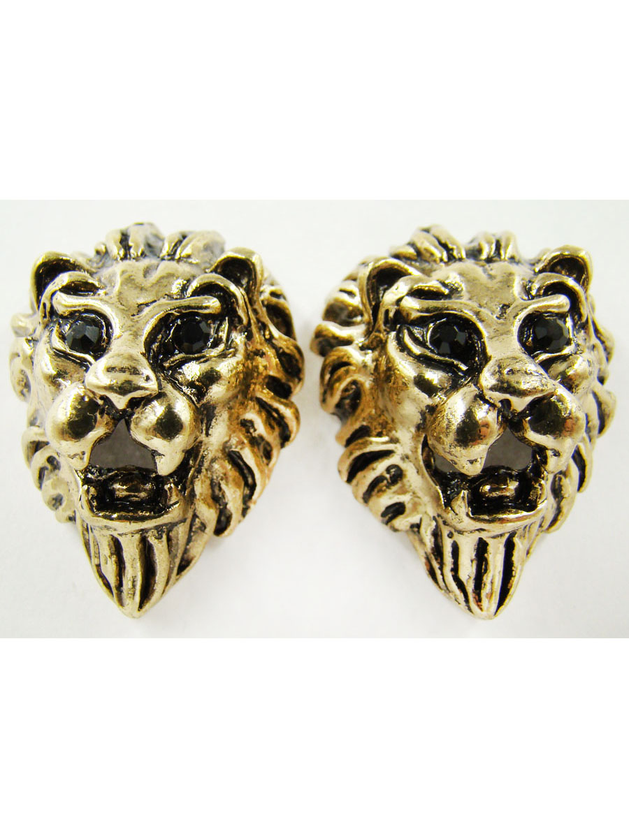 Серьги Taya, цвет: золотой. T-B-9778-EARR-GOLDT-B-9778-EARR-GOLD Серьги Taya, цвет: золотой. T-B-9778-EARR-GOLDT-B-9778-EARR-GOLDСерьги-гвоздики с заглушкой из металла изготовлены из гипоаллергенного бижутерного сплава. Серьги выполнены в виде головы льва.