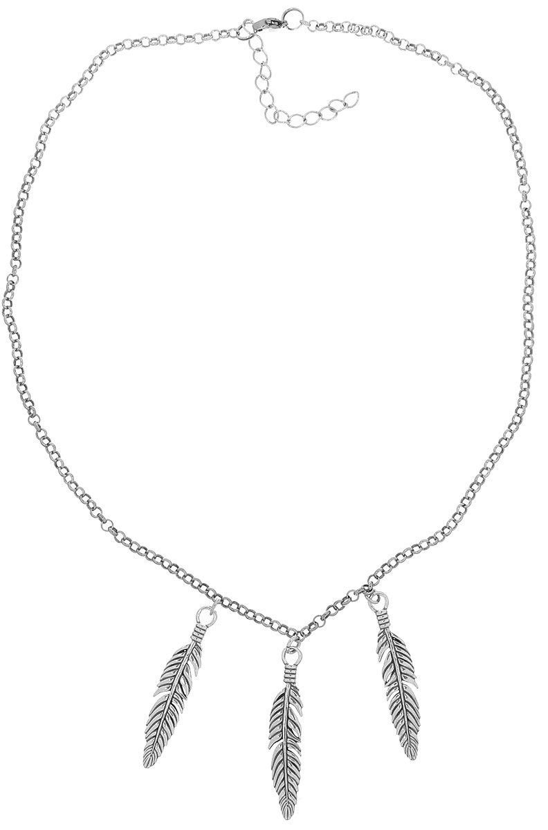 Jenavi, Коллекция Feather, Плумо (Колье), цвет - сереброf6823590 Jenavi, Коллекция Feather, Плумо (Колье), цвет - сереброf6823590Коллекция Feather, Плумо (Колье) гипоаллергенный ювелирный сплав,Черненое серебро, вставка без вставок, цвет - серебро