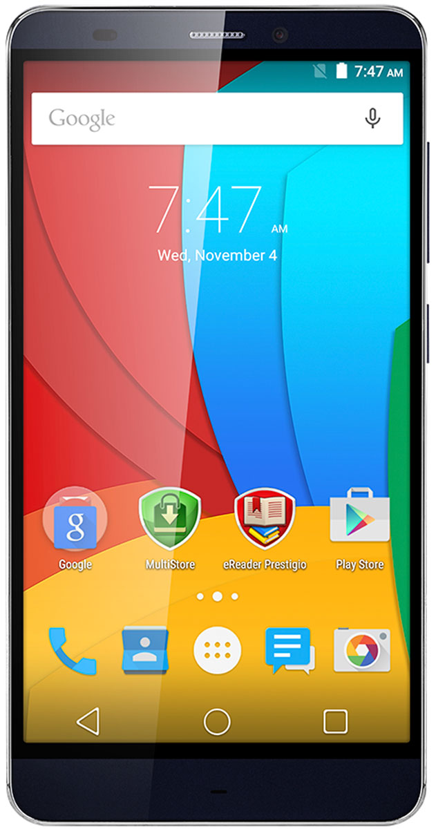 Prestigio Grace S5 LTE, BluePSP5551DUOBLUE Prestigio Grace S5 LTE, BluePSP5551DUOBLUEPrestigio Grace S5 LTE – живое доказательство того, что премиум-смартфон не всегда на вес золота. Это устройство очень мощное – благодаря четырехъядерному процессору и 1 ГБ оперативной памяти вы сможете наслаждаться многозадачностью и использовать ресурсоемкие приложения. Продвинутые основная (8 Мпикс) и фронтальная (5 Мпикс) камеры помогут делать отличные снимки. LTE-модуль позволит наслаждаться самой высокой скоростью интернет-соединения, которую вы когда-либо могли опробовать: просматривайте контент онлайн и даже загружайте полноценные фильмы в формате HD за считанные секунды! Смартфон выполнен в элегантном дизайне, корпус аккуратный и тонкий, а дисплей имеет диагональ 5.5 дюймов и HD-разрешение. Благодаря дисплею диагональю 5.5 дюймов вы всегда будете получать больше, чем рассчитываете: больше удовольствия от просмотра фильмов, больше пространства для вашего контента на экране (книги, фото, приложения и т.д.), лучшая детализация в играх и дополнительное...