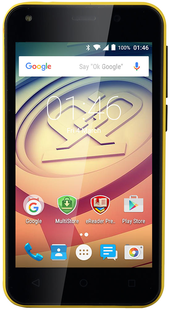 Prestigio Wize L3, YellowPSP3403DUOYELLOW Prestigio Wize L3, YellowPSP3403DUOYELLOWЛетнее настроение - секретный компонент Wize L3. Он яркий, стильный и заметный! Достаточно мощный для повседневных задач, таких как просмотр, чтение, работа и игры, он доступный по цене, и благодаря поддержке двух SIM-карт поможет экономить деньги в течение всего периода использования смартфона. Просто наслаждайтесь собственным ритмом жизни и оставайтесь стильным! Wize L3 имеет удобный 4-дюймовый дисплей с живыми цветами. Наслаждайтесь играми и другими приложениями, читайте, работайте и отдыхайте с компактным устройством, которое легко помещается даже в небольшой карман. Больше не нужно справляться с огромным девайсом - все задачи решаются с помощью одной руки. Получайте лучший пользовательский опыт благодаря высокопроизводительному четырехъядерному процессору и умному Android 5.1. Lollipop. Увеличение скорости и мощности обеспечивают действительно плавную работу и хороший отклик. Серфите в интернете, работайте с документами и общайтесь с...