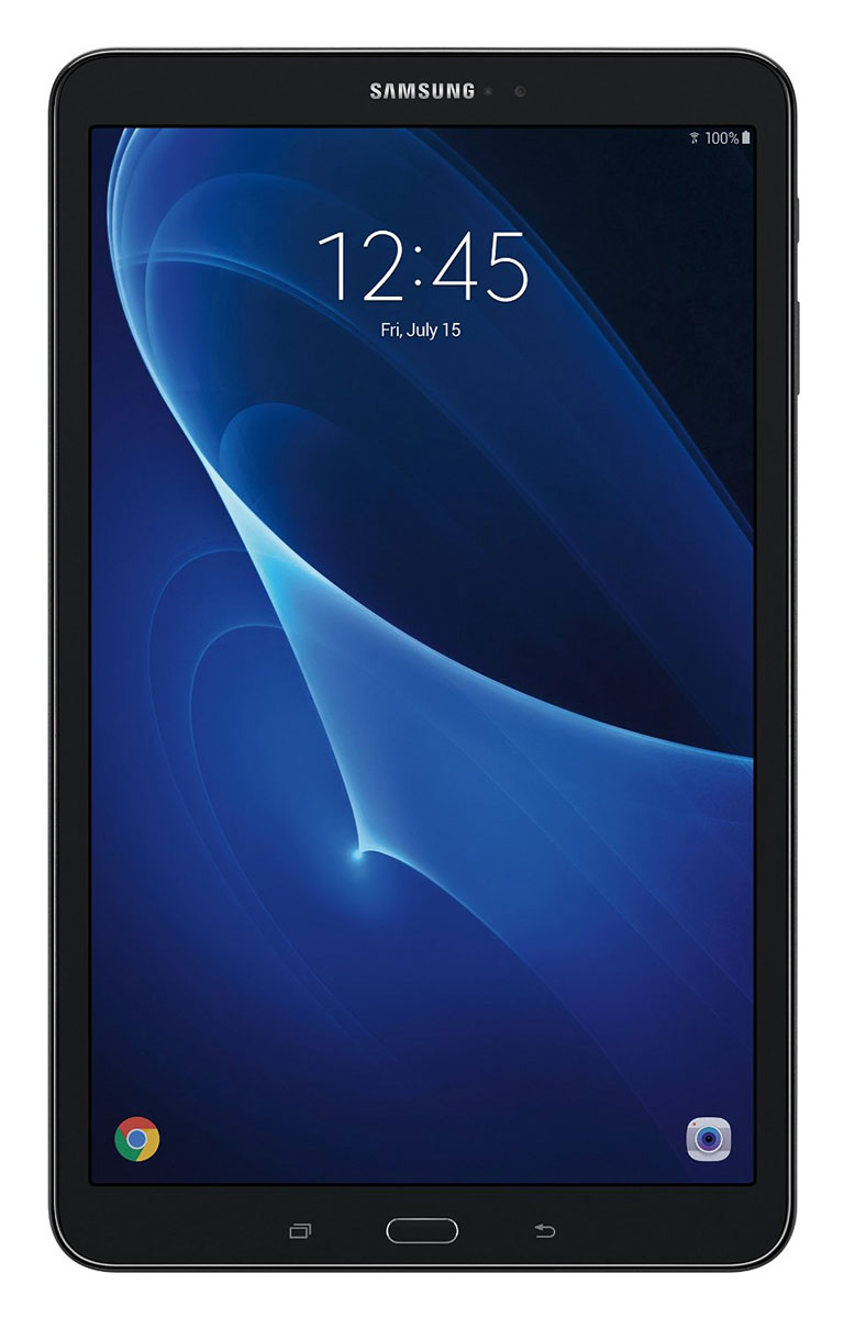 Samsung Galaxy Tab A 10.1 SM-T580, BlackSM-T580NZKASER Samsung Galaxy Tab A 10.1 SM-T580, BlackSM-T580NZKASERПланшетный компьютер Samsung Galaxy Tab A 10.1 привлекает своей компактностью в сочетании с производительностью. В тонком корпусе с классическим дизайном уместилась достойная начинка: восьмиядерный процессор Samsung Exynos 7 Octa 7870 с тактовой частотой 1,6 ГГц и 2 ГБ оперативной памяти. За качественное изображение отвечает яркий и сочный 10-дюймовый экран с разрешением 1920x1200. Удобный размер планшета позволяет использовать его с одинаковым комфортом и для чтения книг, и для интернет-серфинга, и для развлечений. Точная автофокусировка помогает основной камере 8 Мпикс справиться со съемкой движущихся предметов и получить четкий снимок. Фронтальная камера 2 Мпикс придет на помощь, если нужно сделать автопортрет. Данная модель одинаково подходит как для взрослых, так и для детей. Встроенный таймер ограничивает время, проведенное ребенком за планшетом, а разнообразный увлекательный и образовательный контент поможет малышу провести время с...