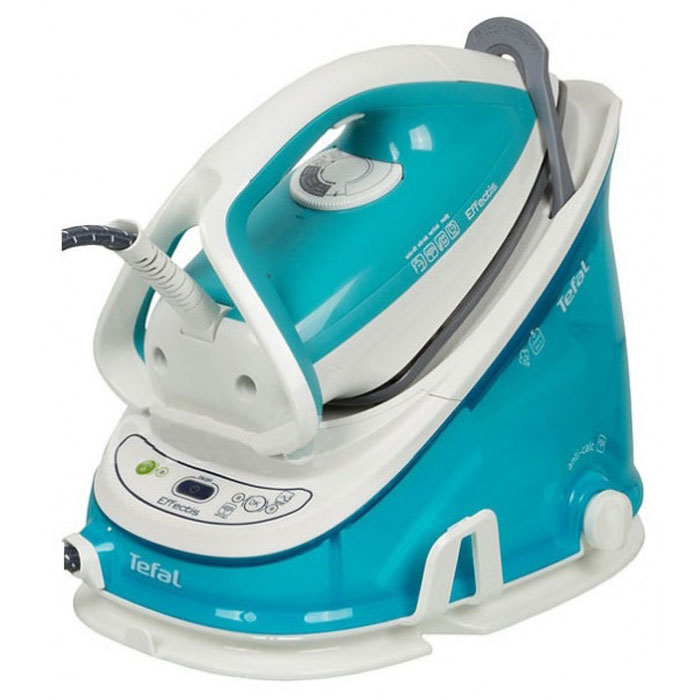 Tefal GV6725E0 парогенераторGV6725E0 Tefal GV6725E0 парогенераторGV6725E0Tefal GV6725E0 мощностью 2200 Вт подает пар с силой 5 Бар. Выберите режим, подходящий вашему типу ткани, и на одежде и домашнем текстиле не останется ни одной складки! Выход пара до 100 г/мин - идеально для плотных тканей! Паровая станция Tefal GV6725E0 имеет резервуар для воды объемом 1500 мл. Небольшой вес и компактный размер делают устройство удобным в использовании. Утюг оснащен ручкой специальной формы, удобно лежащей в руке. Подошва Ultragliss отлично скользит по любым тканям, обеспечивая дополнительный комфорт при глажке.